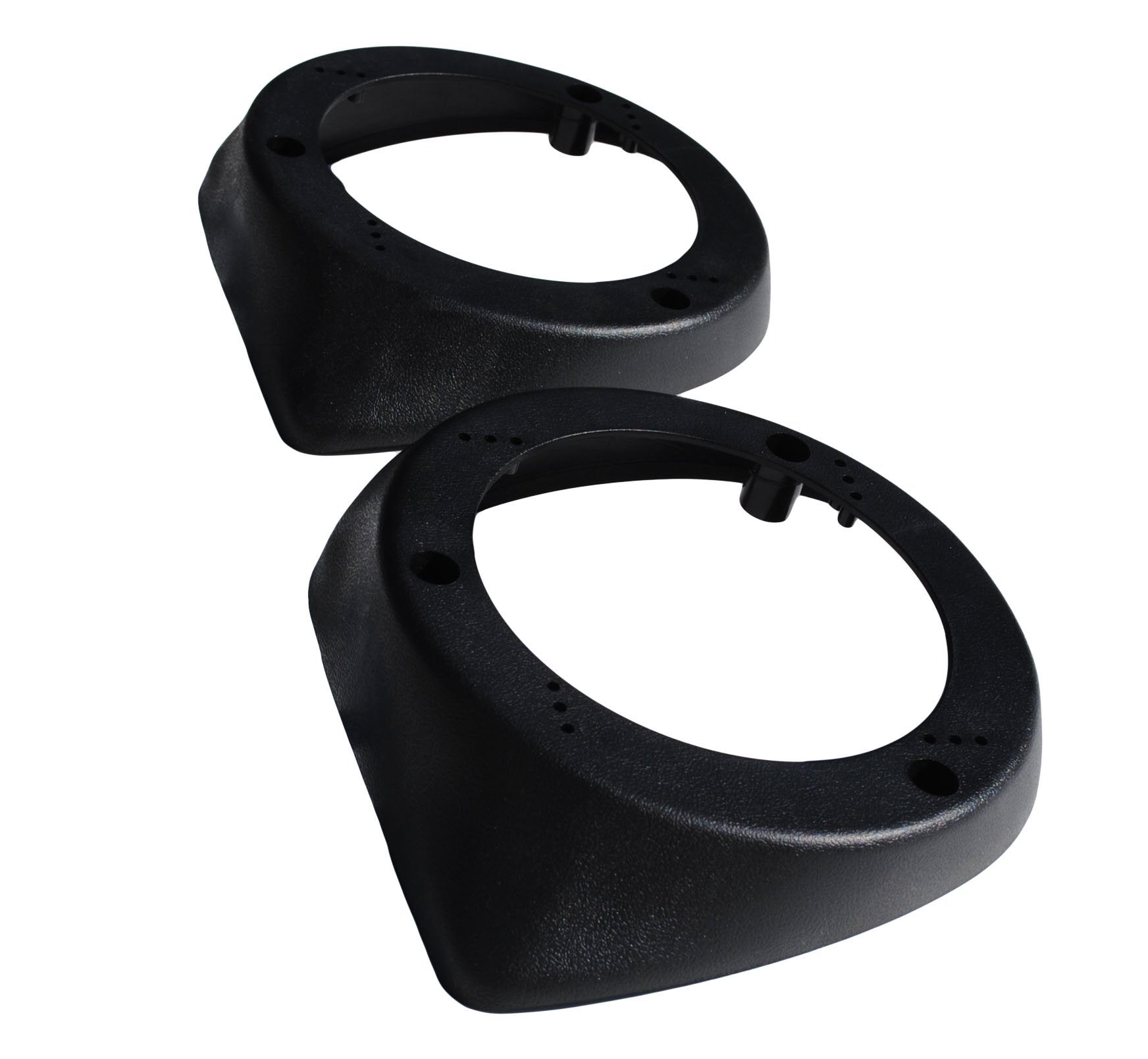 Custom Install Parts NON- Vented Lower Fairing 6.5'' Speaker Adapter Compatible with Harley Davidson Touring 1989-2004