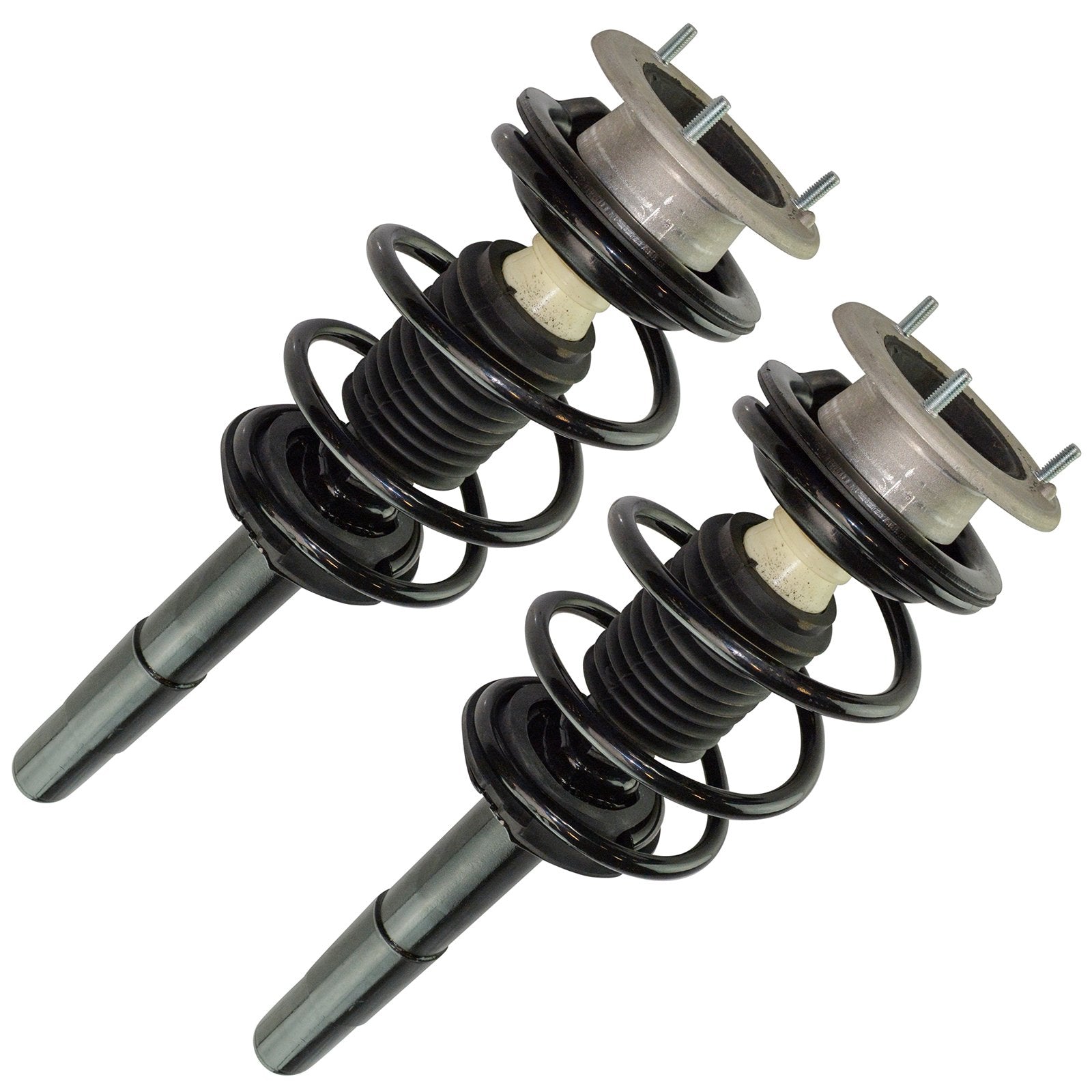 Trq Front Strut & Coil Spring Assembly Set Driver & Passenger Sides Compatible With 01-03 Bmw 525I 97-00 528I 530I
