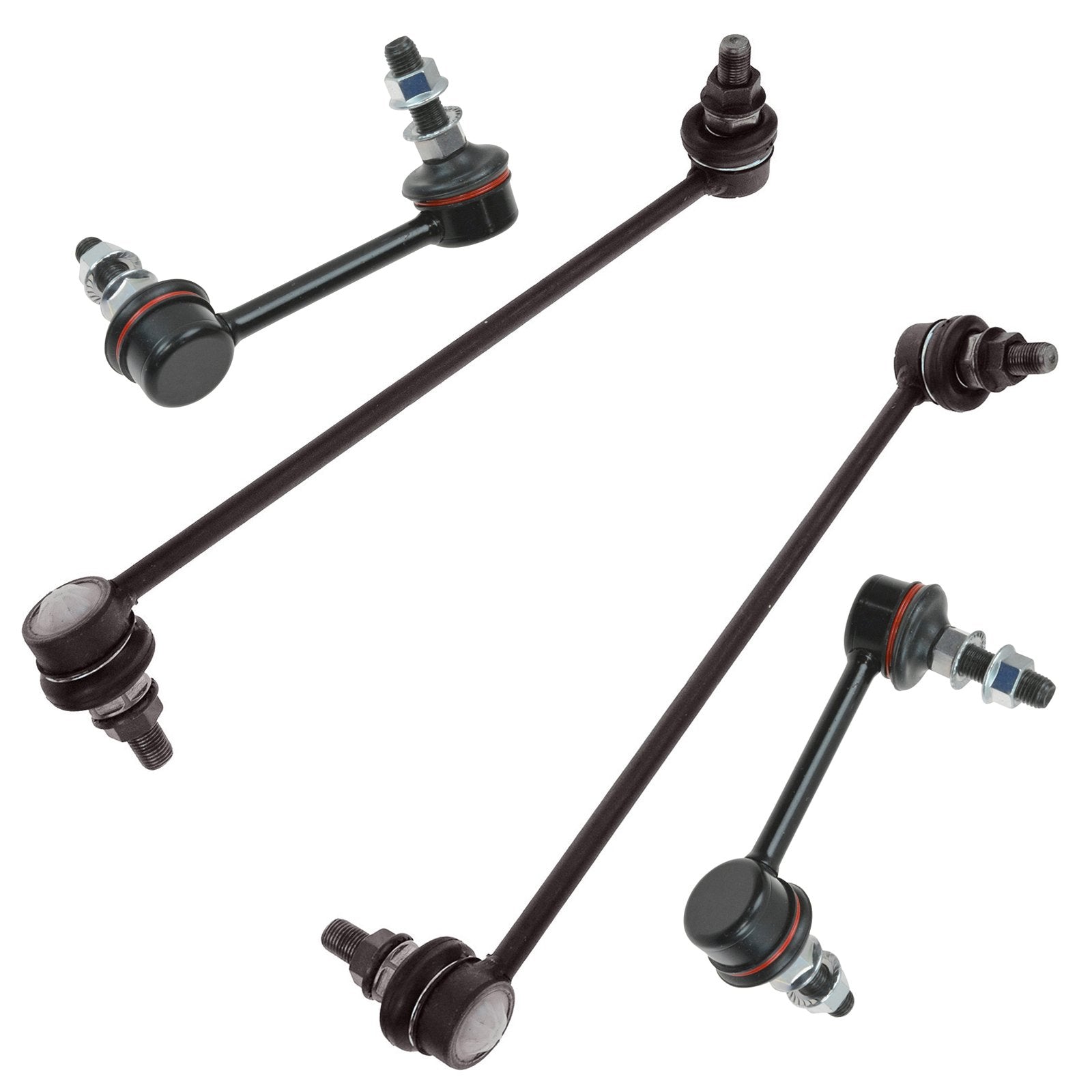 Trq Front & Rear Sway Bar Stabilizer Link Set Compatible With 2007-2013 Nissan Altima 2009-2014 Maxima Murano