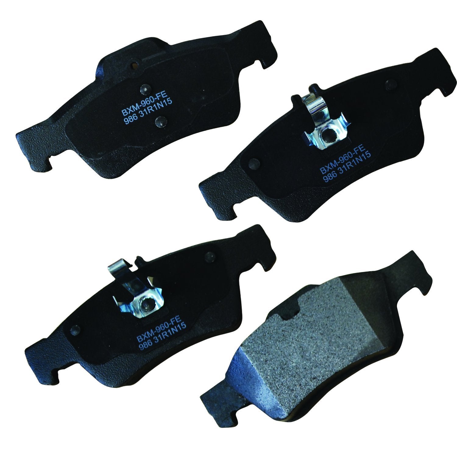 Bendix Premium Sbm986 Rear Brake Pads For Benz C63 Amg,Cl500,Cl550,Cl600,Cls350,Cls400,Cls500,Cls550,E200,E250,E280,E300,E320,E3