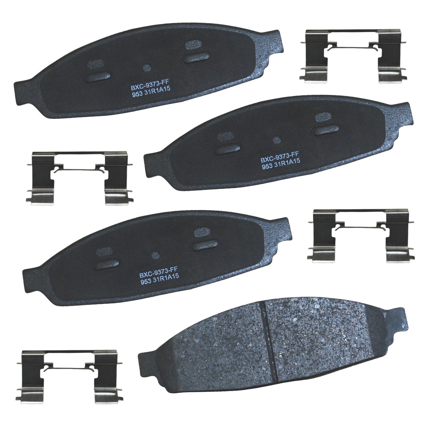 Bendix Premium Sbc953 Ceramic Front Brake Pads For Lincoln Aviator 2005-2003