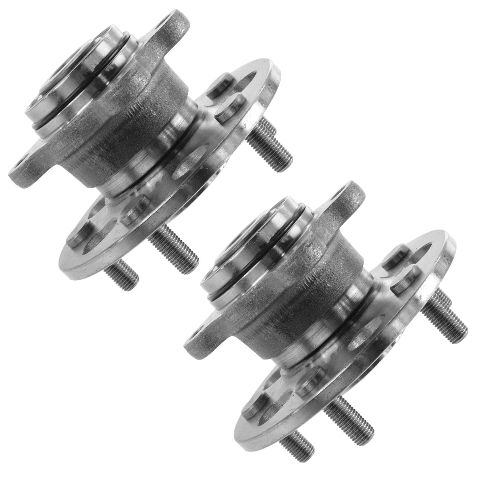 Trq Rear Wheel Hub Bearings Assembly Set Compatible With 2006-2012 Honda Civic