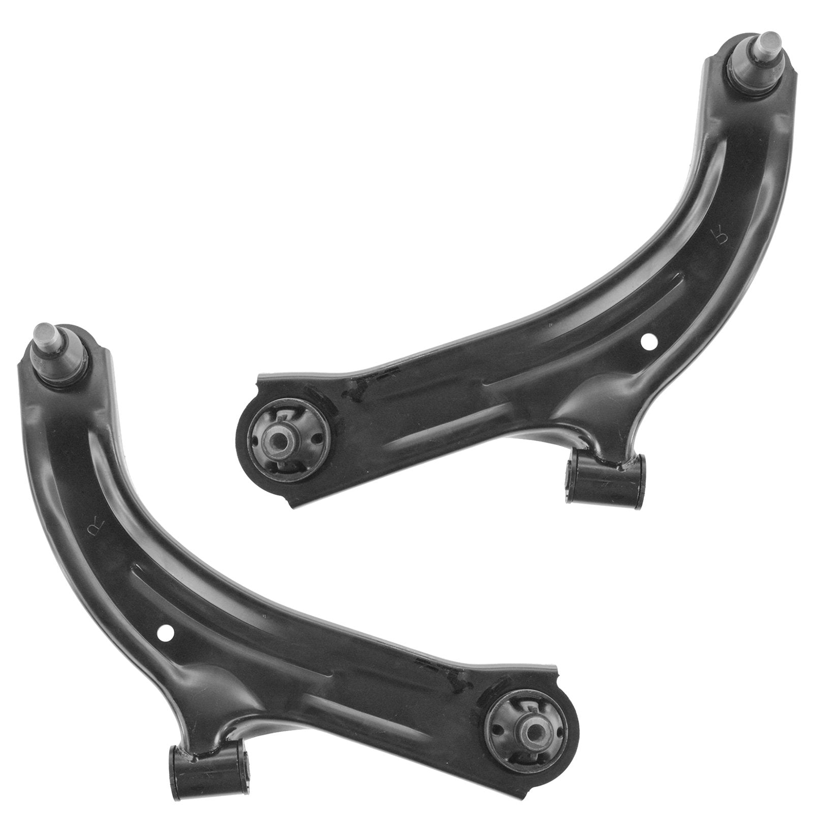 Trq Front Suspension Kit Control Arm With Ball Joint Sway Bar Stabilizer Link Compatible With 2009-2014 Nissan Cube 2007-2012 Ve