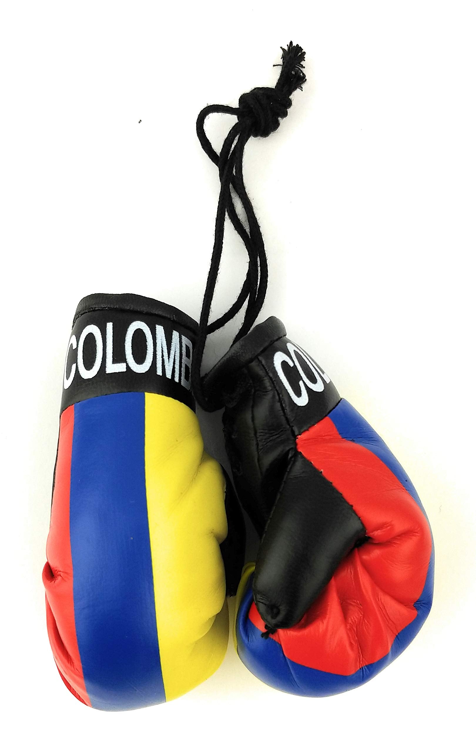 Red Hat Ent Hanging Car Mirror Mini Boxing Gloves (Colombia)