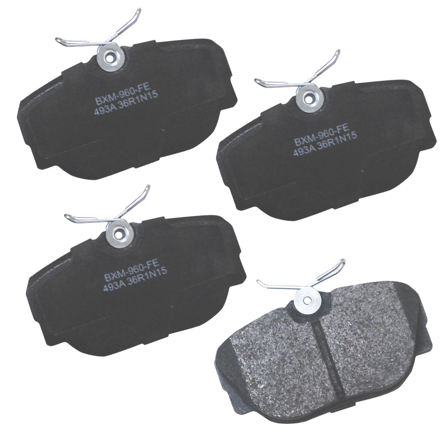 Bendix Premium Sbm493A Semi-Metallic Rear Brake Pads For Land Rover Discovery 2004-1999, Range Rover 2002-1995