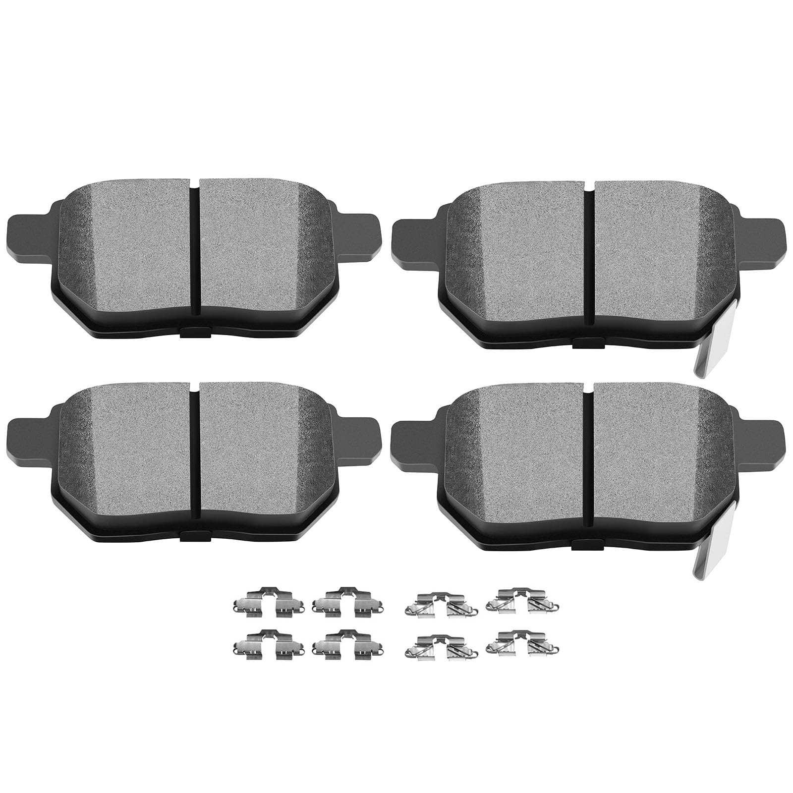 SCITOO Disc Brake Pads Kits D1354-8463 Ceramic Rear Brake Pads Set Fit For Pontiac For Vibe 2009-2010,For Scion For iM 2016,For 