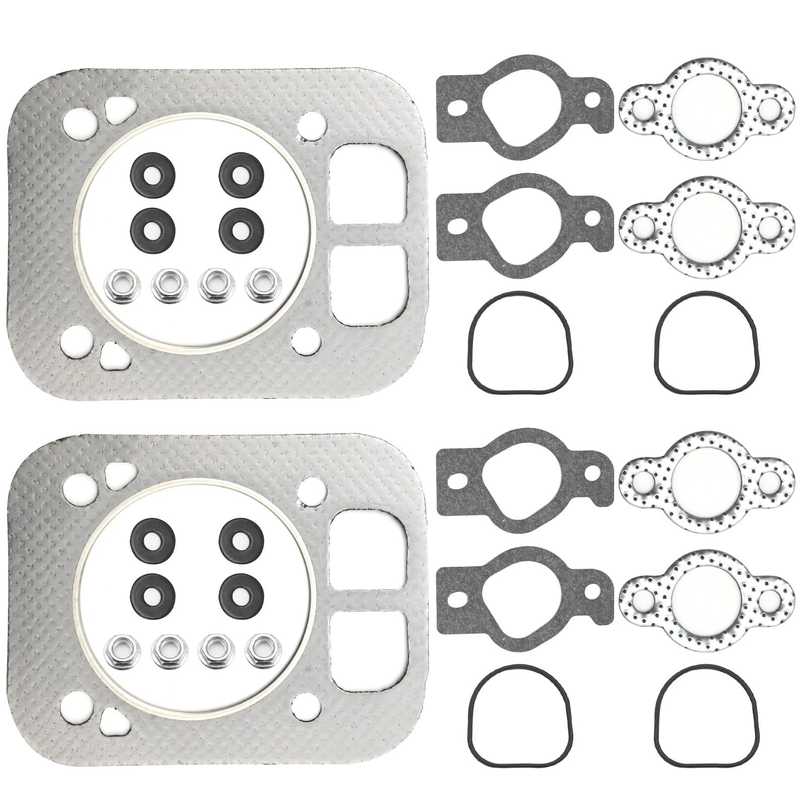 Head Gasket Kit For Kohler 24 841 04-S, 24 841 03S, Ch25 Ch26 Ch730 Ch740 Ch750 Cv730 Cv732 Ch742 Cv25 Cv26 Cv724 Cv730 Engines, 2 Pack Cylinder Head Gasket Kits