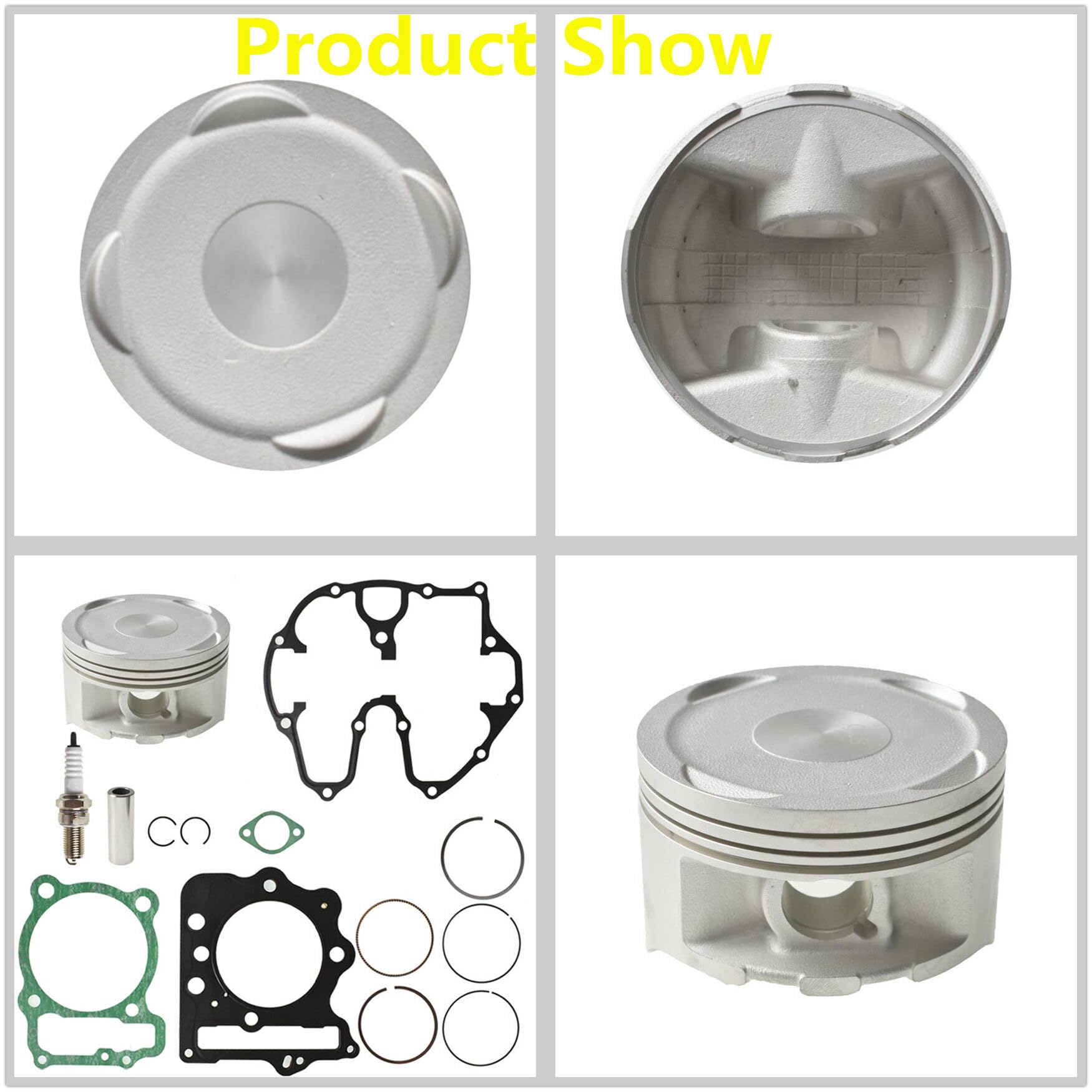 Wflnhb 85Mm Cylinder Piston Gasket Kit Replacement For Honda Sportrax Trx400Ex 12100-Hn1-A70 12191-Kcy-672 1999 2000 2001-2008