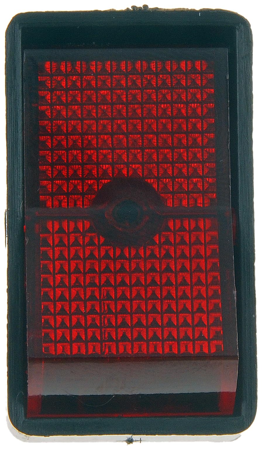 Dorman 85945 Rocker Switch - Red Glow Rectangular Style - Jumbo Universal Fit