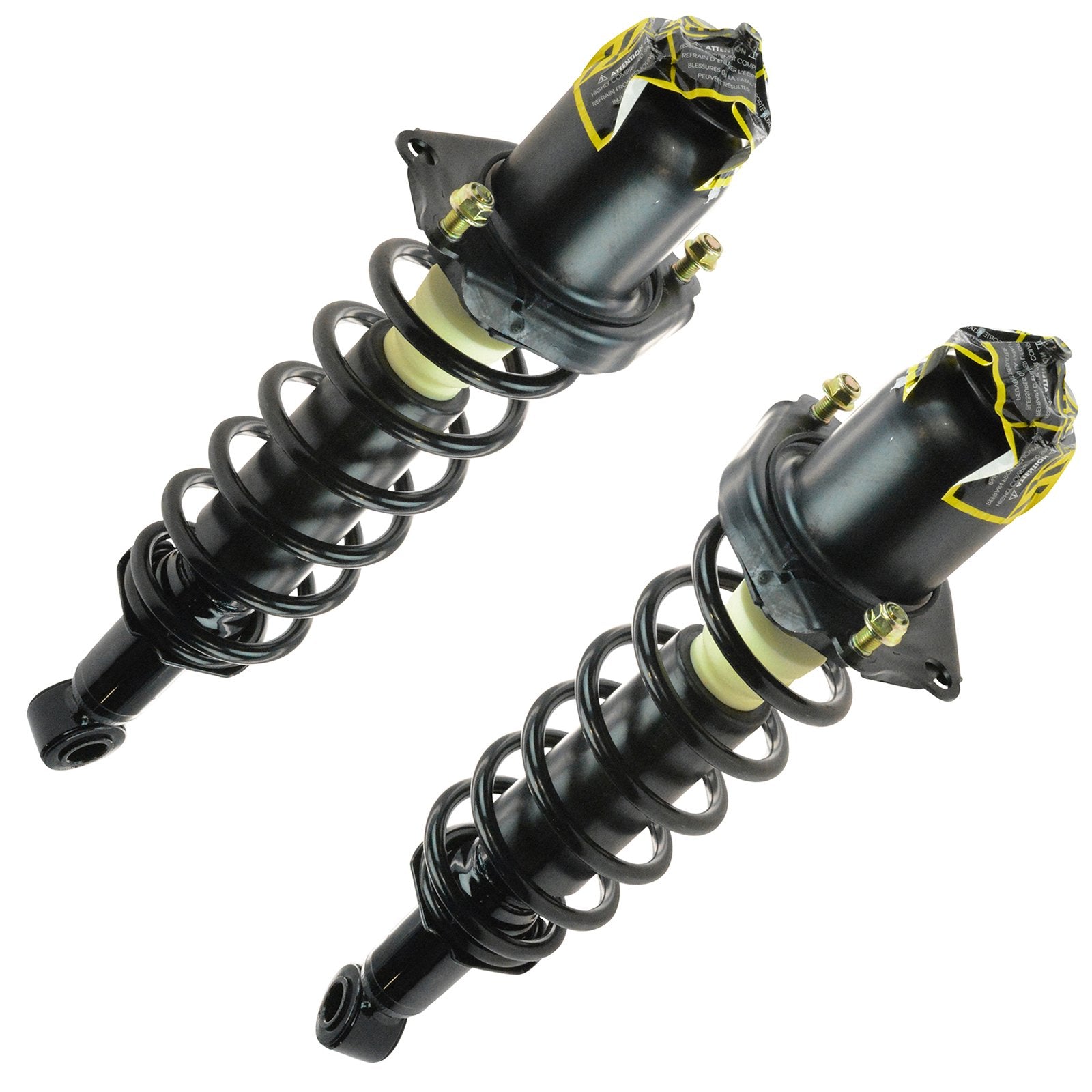 Trq Rear Strut & Coil Spring Assembly Set Driver & Passenger Sides Compatible With 04-09 Toyota Prius
