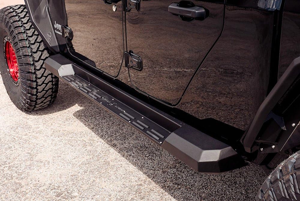 Road Armor 518Stp4B Running Board Fits Jeep Wrangler