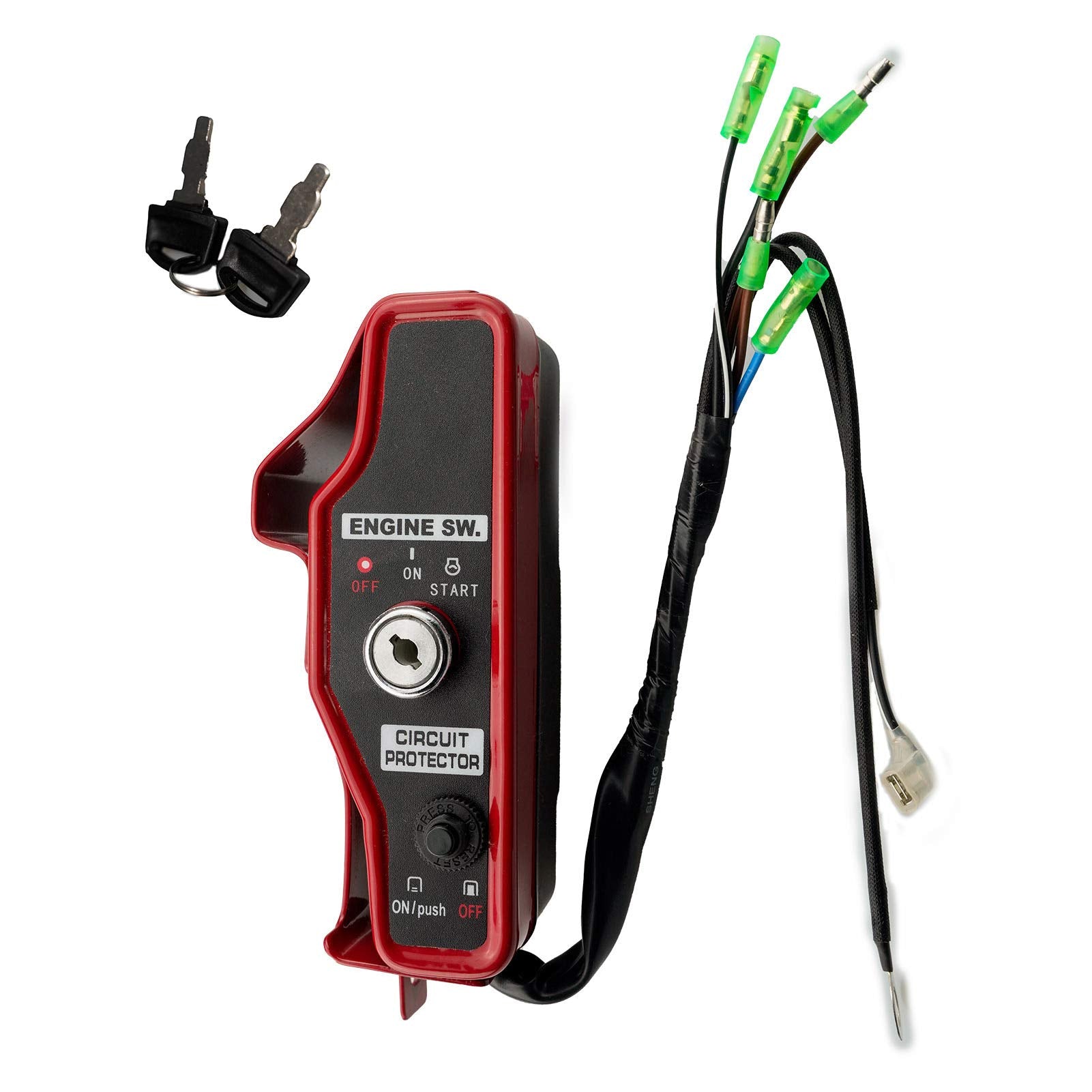 Hz Switch Control Box With Ignition Key For Honda Gx610 Gx620 Gx670 Engines