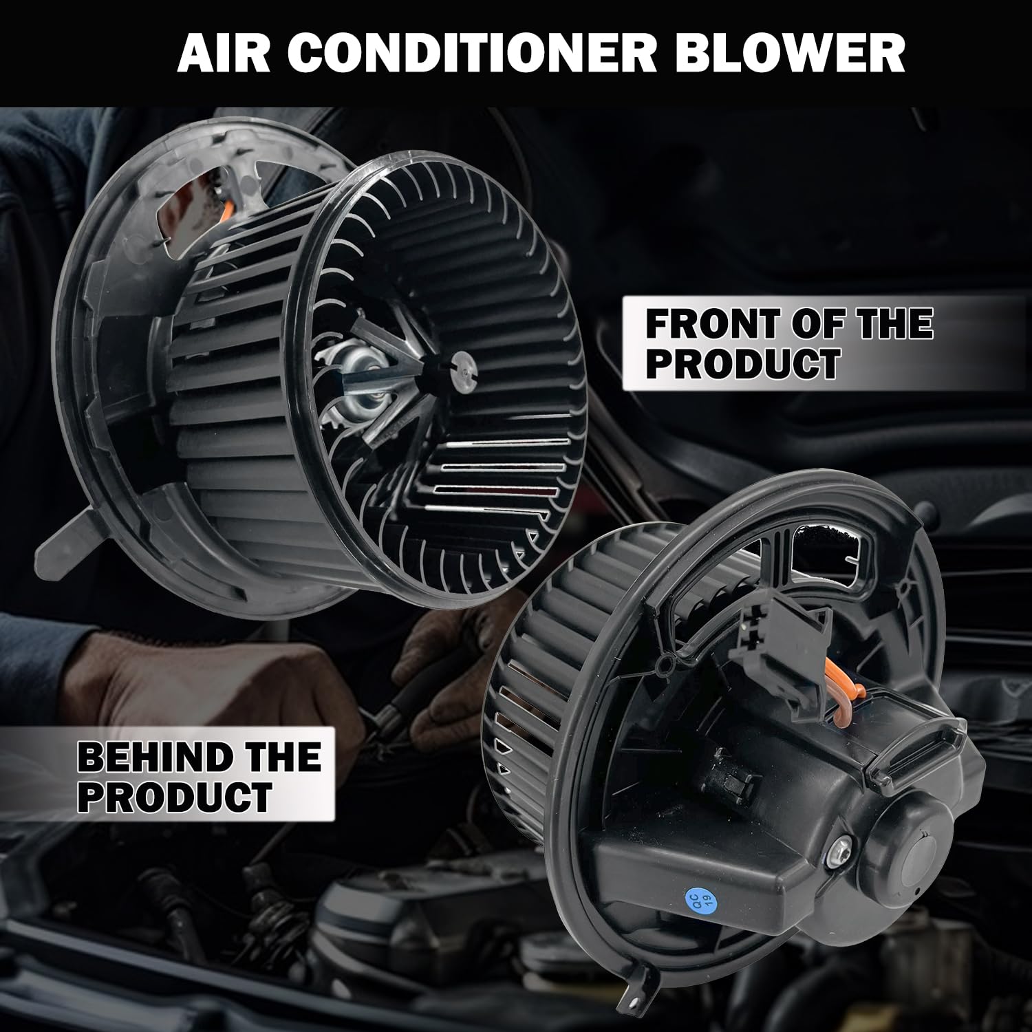 Aspligo 700218 Ac Heater Blower Motor Fan Assembly Fit For Bmw 325I 325Xi 330I 330Xi 2006 328I 335I 2007-2013