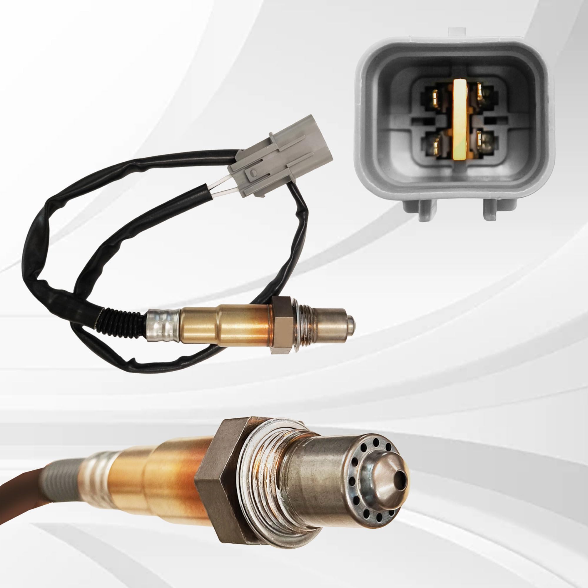 234-4568 234-5055 Upstream Downstream O2 Sensor Replacement O2 Oxygen Sensor Compatible with Hyundai Accent Veloster 1.6L 2012-2