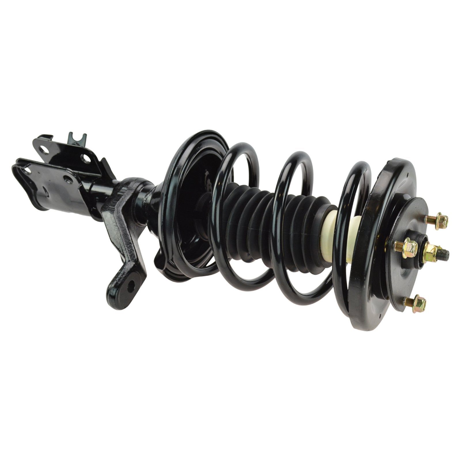 Trq Front Strut & Coil Spring Assembly Set Driver & Passenger Sides Compatible With 01-05 Honda Civic