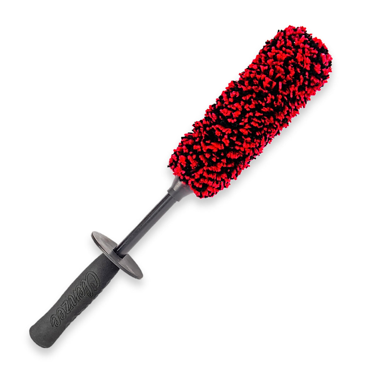 Clenzee Premium Microfiber Wheel Brush | Soft Non-Metallic Rim Cleaner & Wheel Brush | 15 Inch Long Regular Size