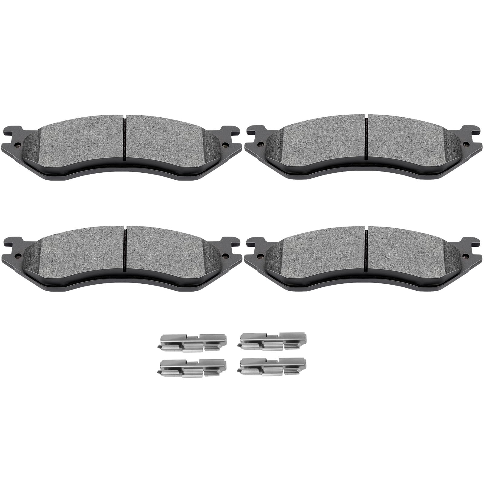 Scitoo D702 Rear Semi-Metal Brake Pads Sets Fit For Dodge B1500/For Durango/Ram 1500/Dodge Ram 1500 Van,For Ford For Expedition/