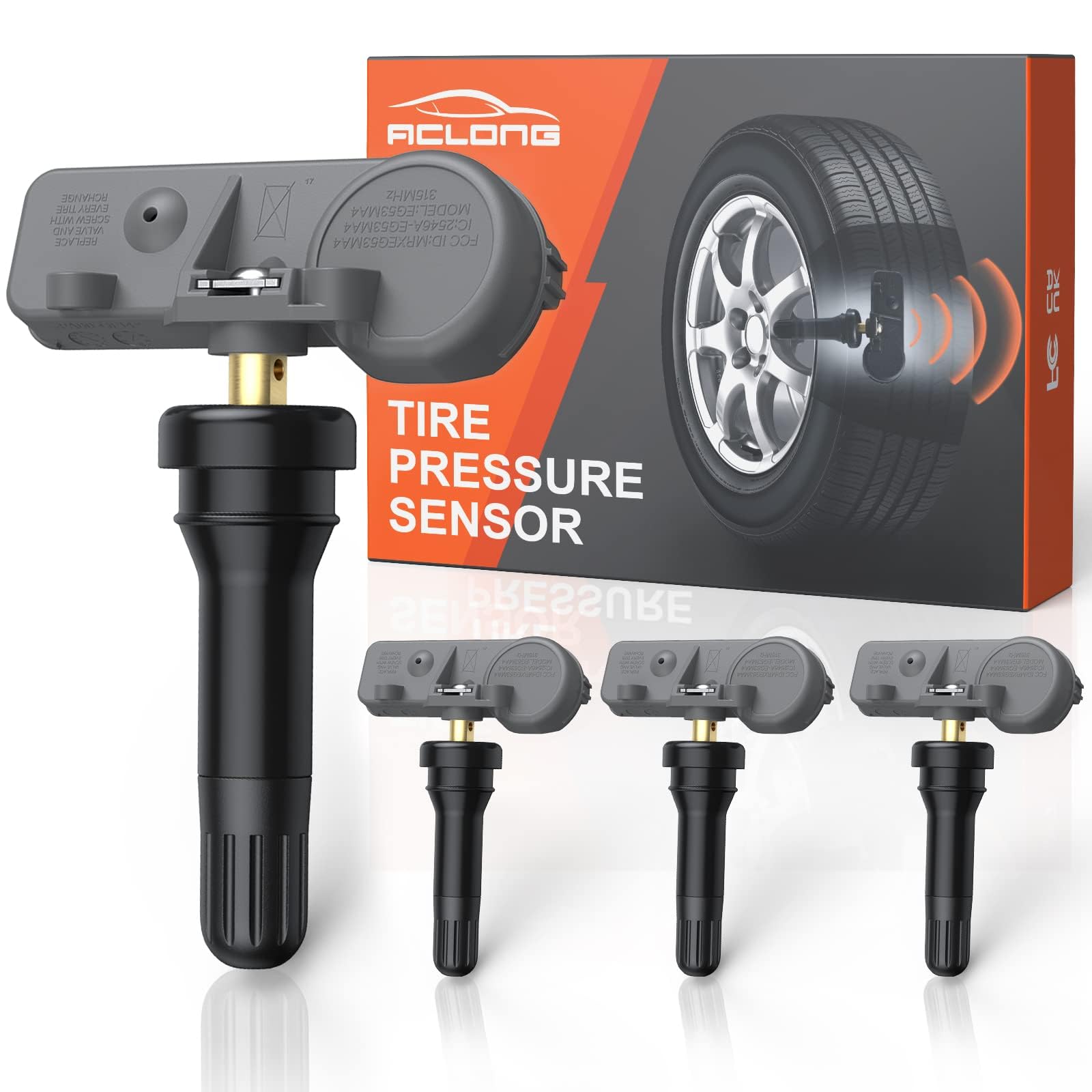 GEARMEISTER TPMS Sensor Fit for Chevy Cadillac Buick GMC Saturn Pontiac Hummber Saab, Regal Impala Silverado Yukon SRX, 315MHZ P