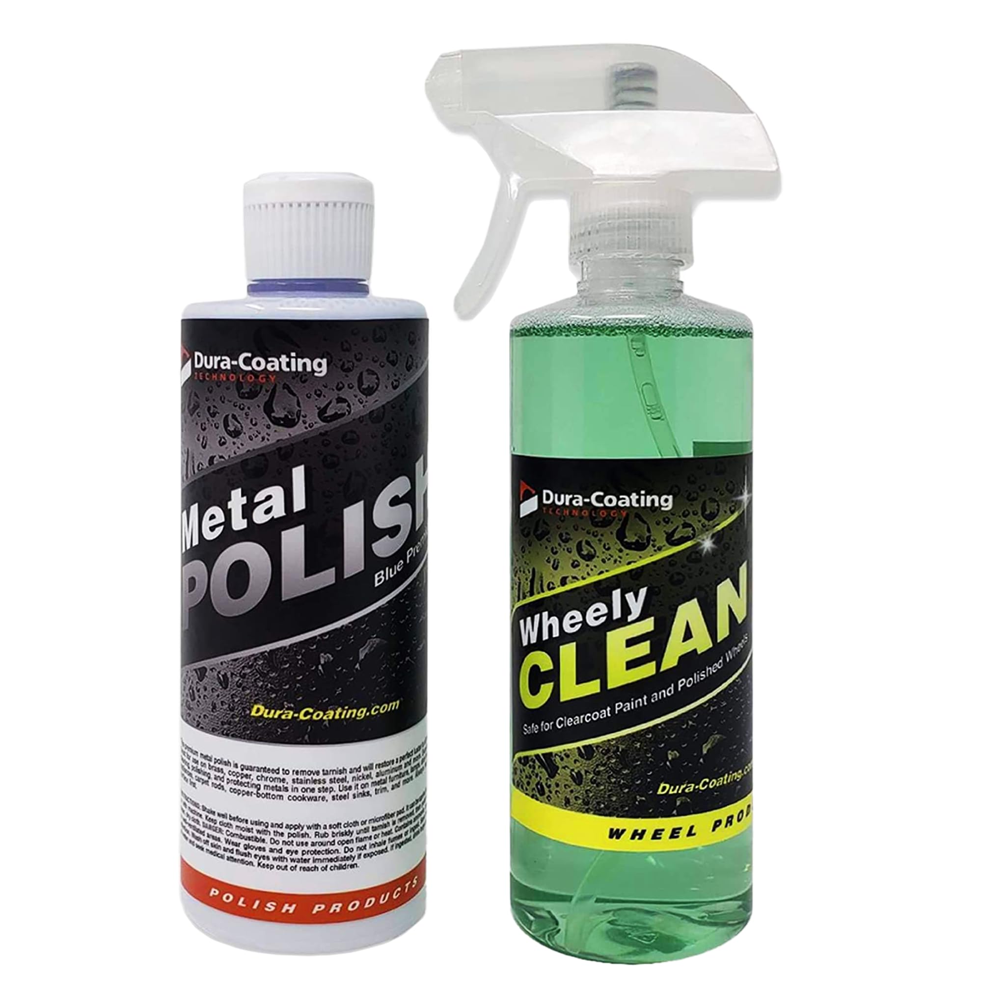 Dura-Coating Technology, Blue Premium Metal Polish - Perfect For Aluminum Wheels, Diamond Plate, Stainless Steel, Copper, Brass,