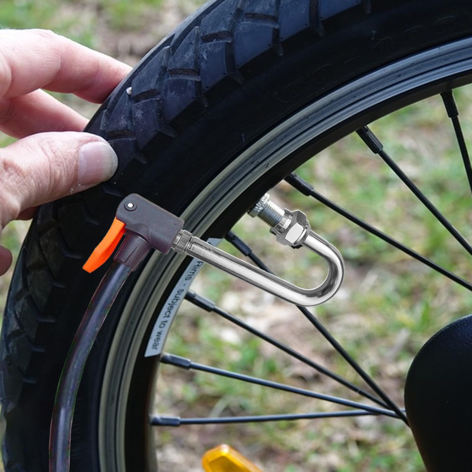 5Pcs Dually Valve Stem Extenders Heavey Duty 180 Degree And Straight Metal Dual Wheel Valve Stem Extensions For Truck Tires Rv T