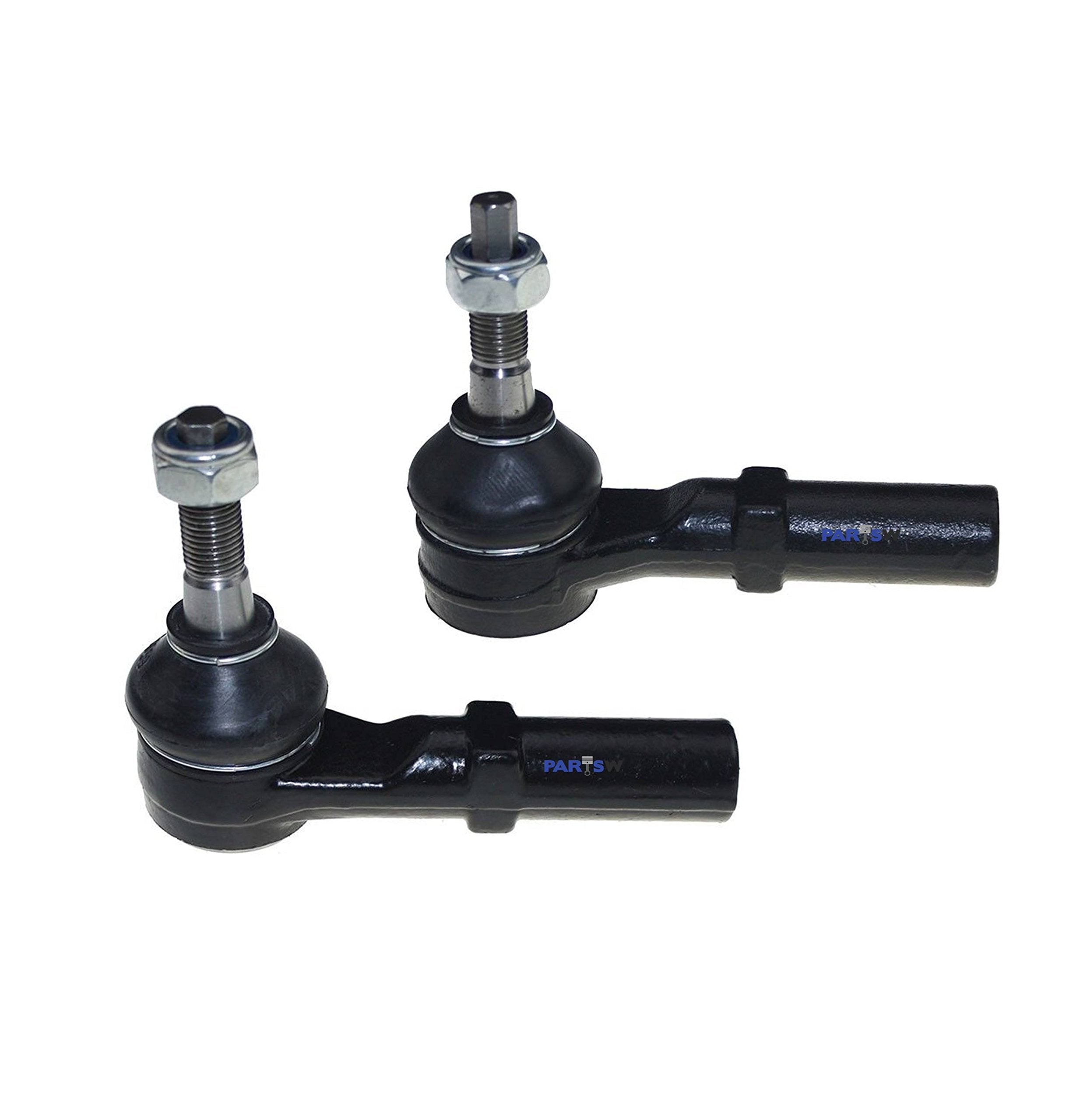 Partsw - 2 Pieces Kit For Dodge Dakota 2000-2004 4Wd Vehicles Only/Dodge Durango 2000-2003 4Wd Vehicles Only, Outer Tie Rod Ends