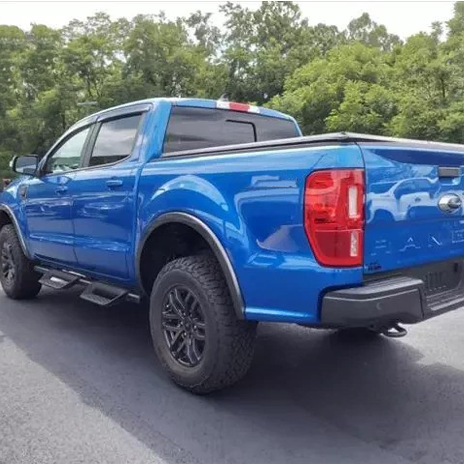 Smoke Tinted Side Car Window Visors Vent Deflectors Sun Shade Rian Guard For Ford Ranger 2019 2020 2021 2023 2024