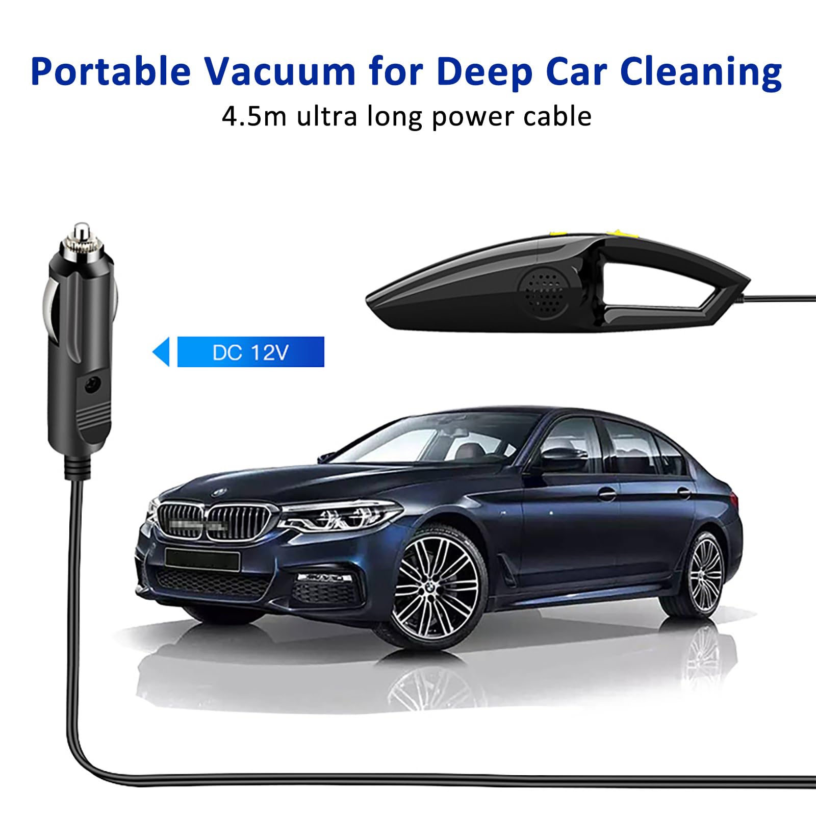 Stdy Car Roadside Emergency Kit, Vehicle Truck Safety Road Side Assistance Kits Auto Accessory, With Jumper Cables, Car Vacuum,