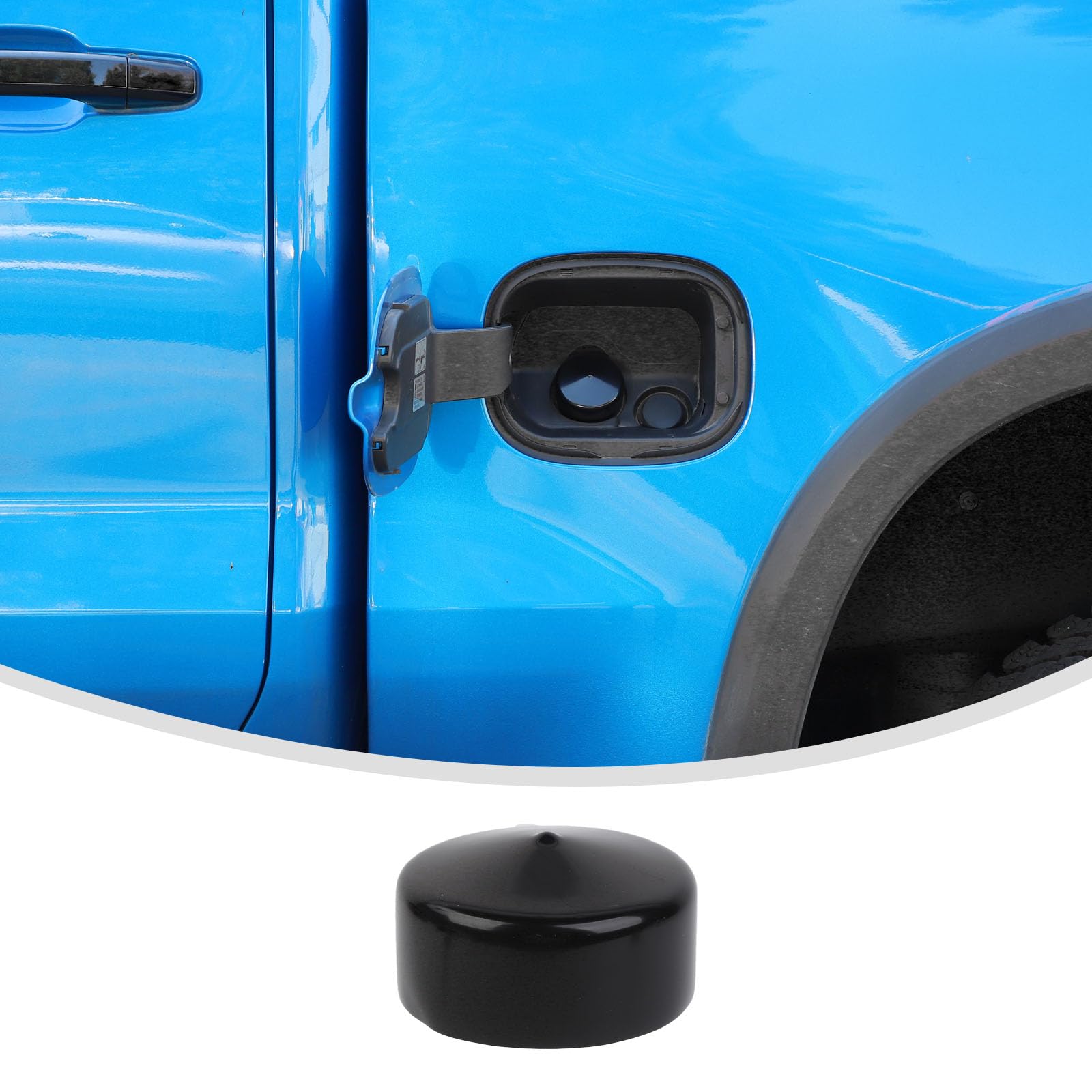 Linskip Motors Capless Fuel Cap Compatible with 2021-2024 2025 Ford Bronco/F150/Suburban/Tahoe & 2019-2024 2025 Chevy Silverado 