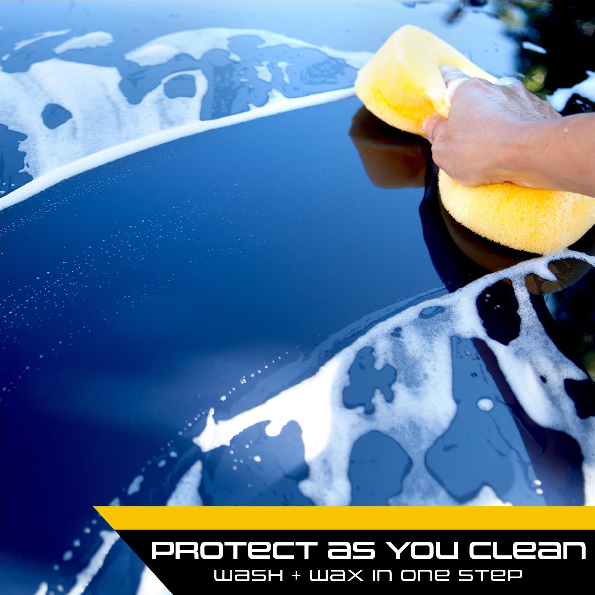 Formula 1 Carnauba Car Wash And Wax, Car Cleaning Wax For Car Detailing W/Carnauba Wax To Protect & Shine - Long Lasting Car Ext