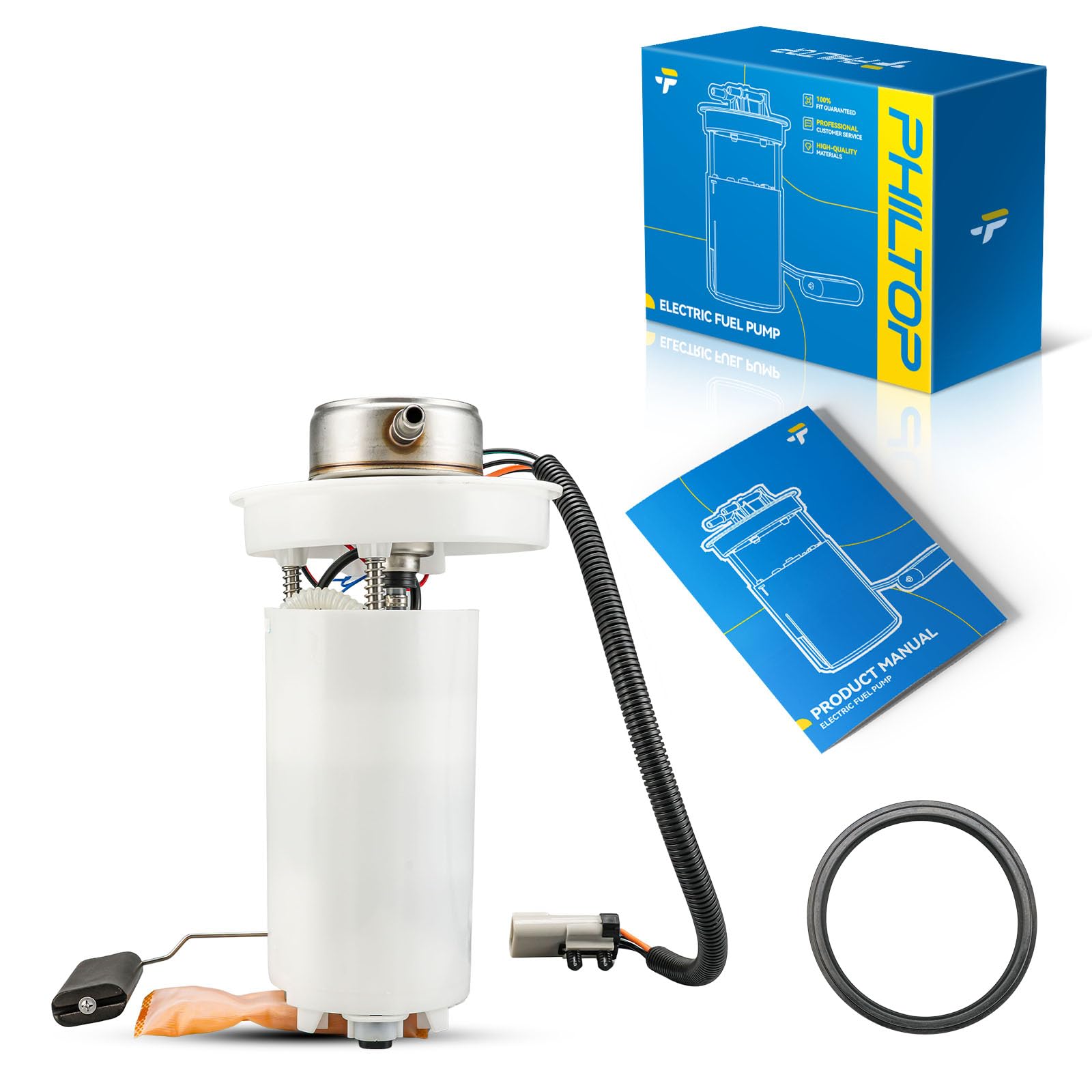 PHILTOP Electric Fuel Pump Assembly Fits for Dodge Dakota 2004 V6/V8 3.7L/4.7L, FG1351