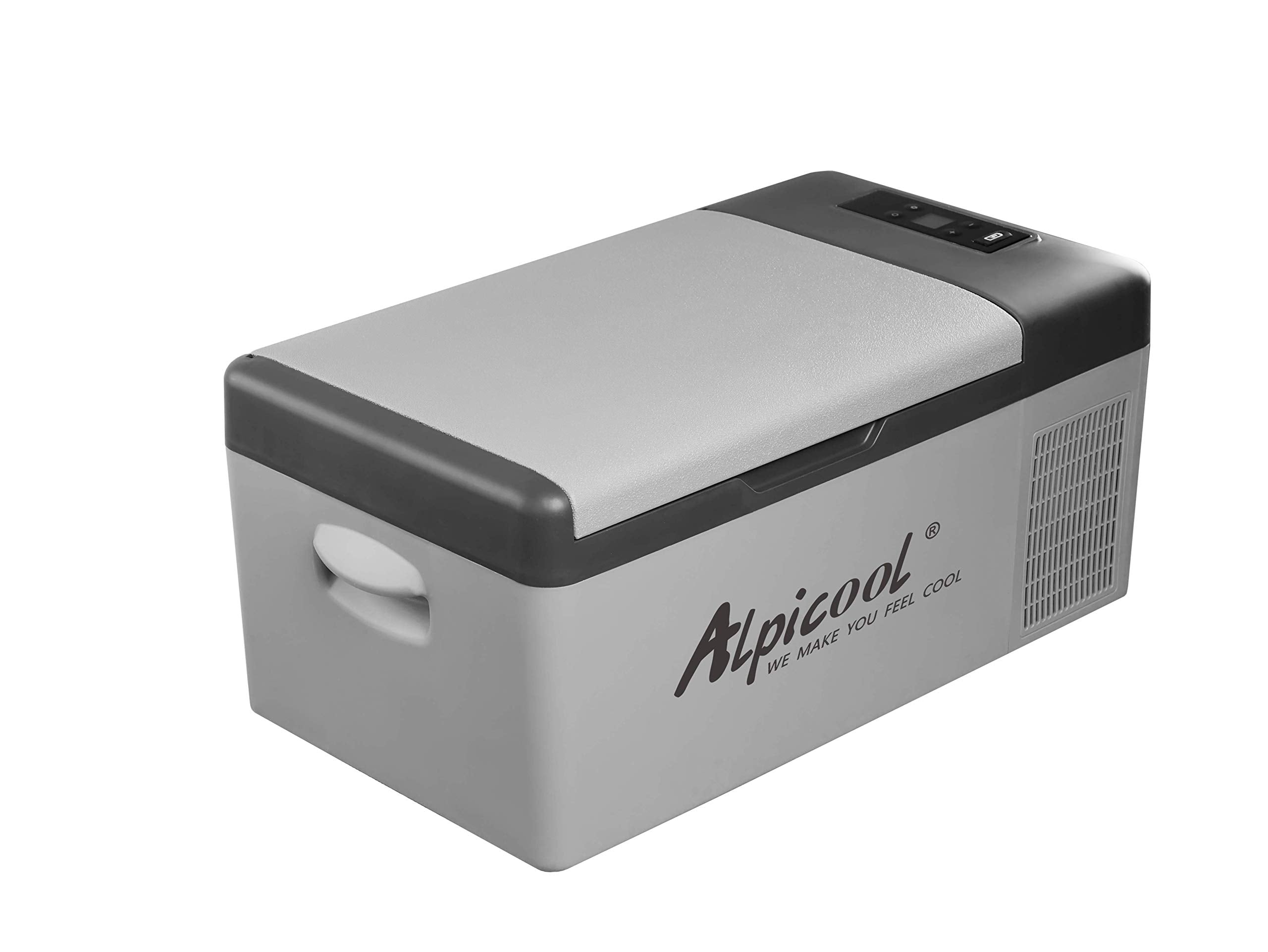 Alpicool C15 Portable Car Freezer,12 Volt Refrigerator, 16 Quart (15 Liter) Fast Cooling 12V Car Fridge -4?~68?, Car Cooler, 12/