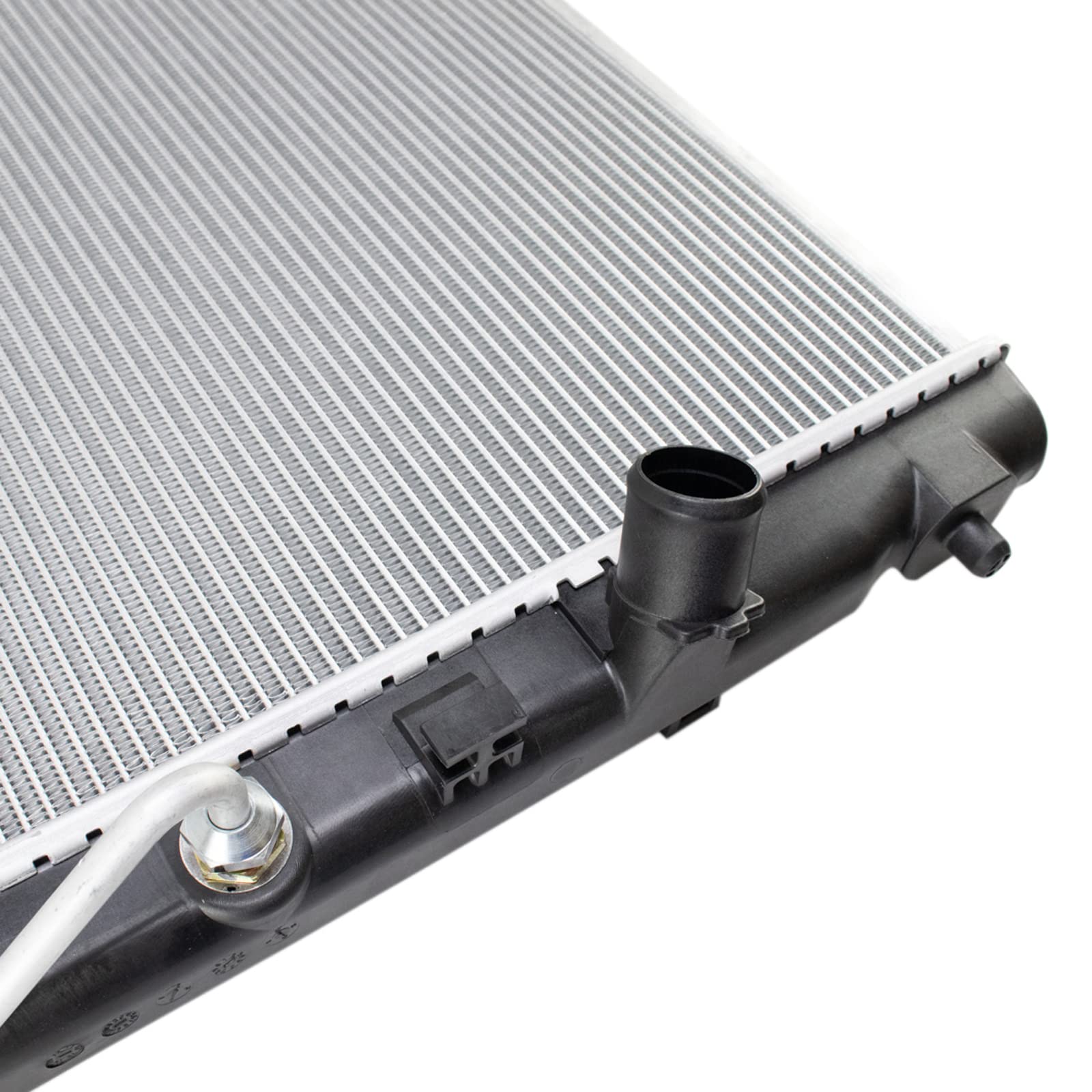 Trq Radiator Assembly Aluminum Core Compatible With 07-12 Lexus Es350 07-09 Toyota Camry 09-15 Venza Cu2919