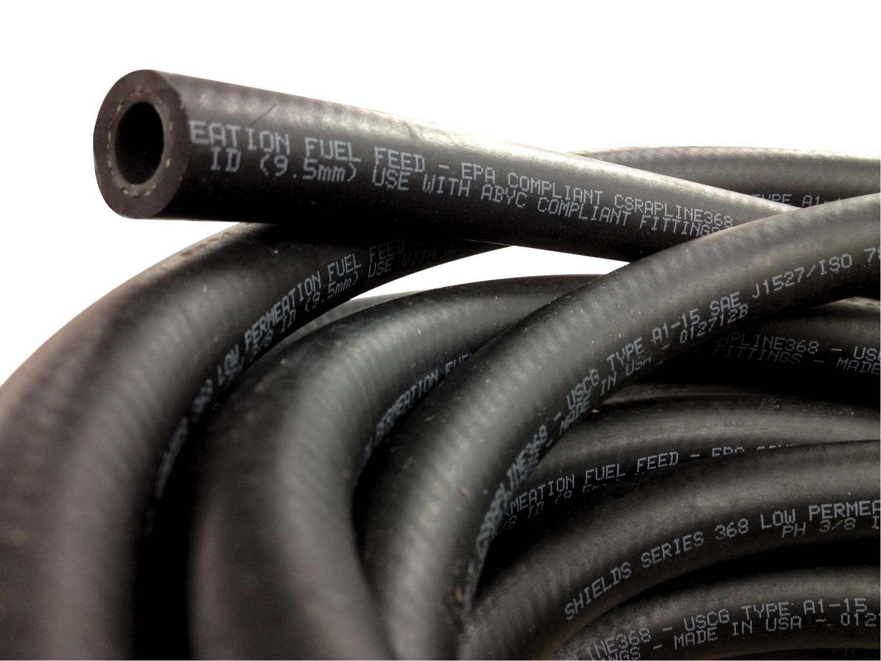 Sierra International 116-368-0386 Series 368 Low Permeation Marine Fuel Hose - 3/8'' X 50'