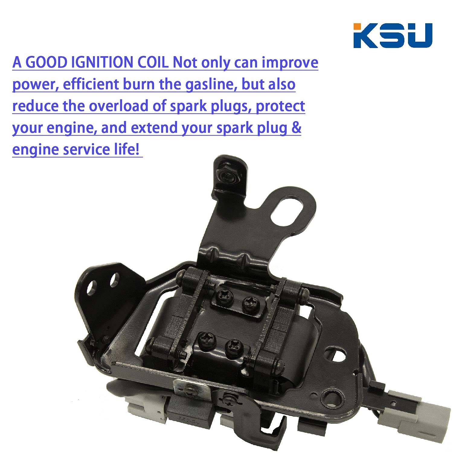 KSU Coil pack compatible with Kia Spectra & Spectra5 2.0L L4 2004 2005 2006 2007 2008 2009