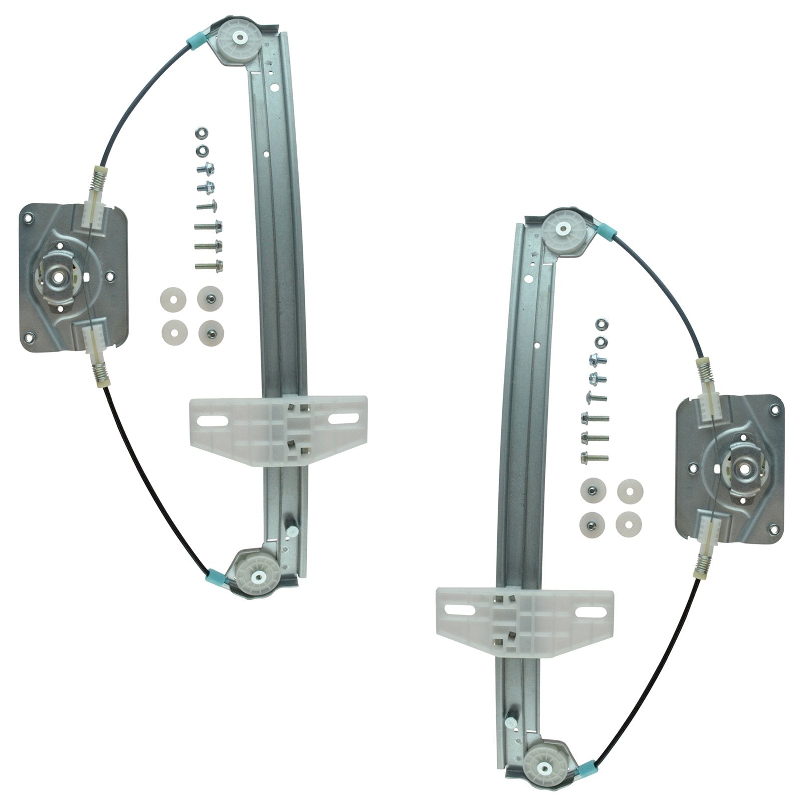 Trq Rear Power Window Regulator Set Compatible With 2006-2013 Audi A3 A3 Quattro