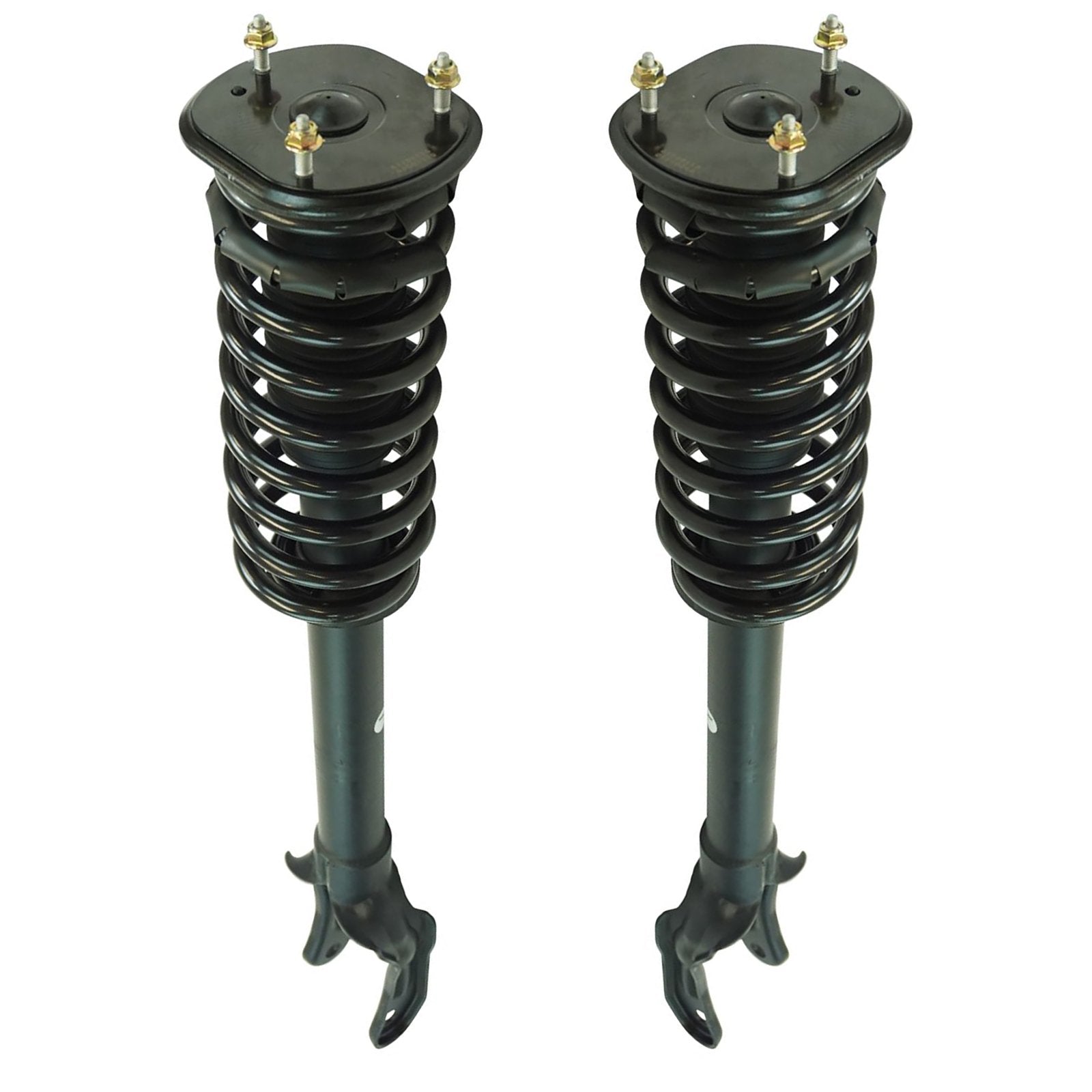 Trq Front Strut & Coil Spring Assembly Set Driver & Passenger Sides Compatible With 11-15 Jeep Grand Cherokee