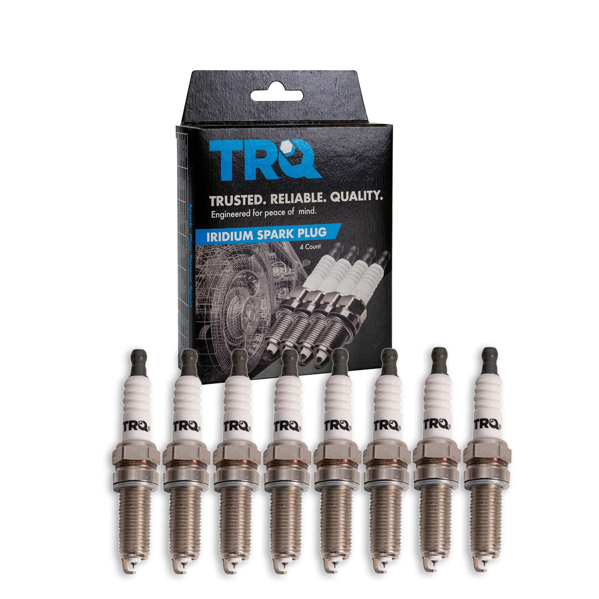 Trq Spark Plug Set Compatible With 2009-2013 Infiniti Fx50 2009 M45 2011-2013 M56 2014-2019 Q70 2015-2019 Q70L Qx56 2014 Qx70 Qx