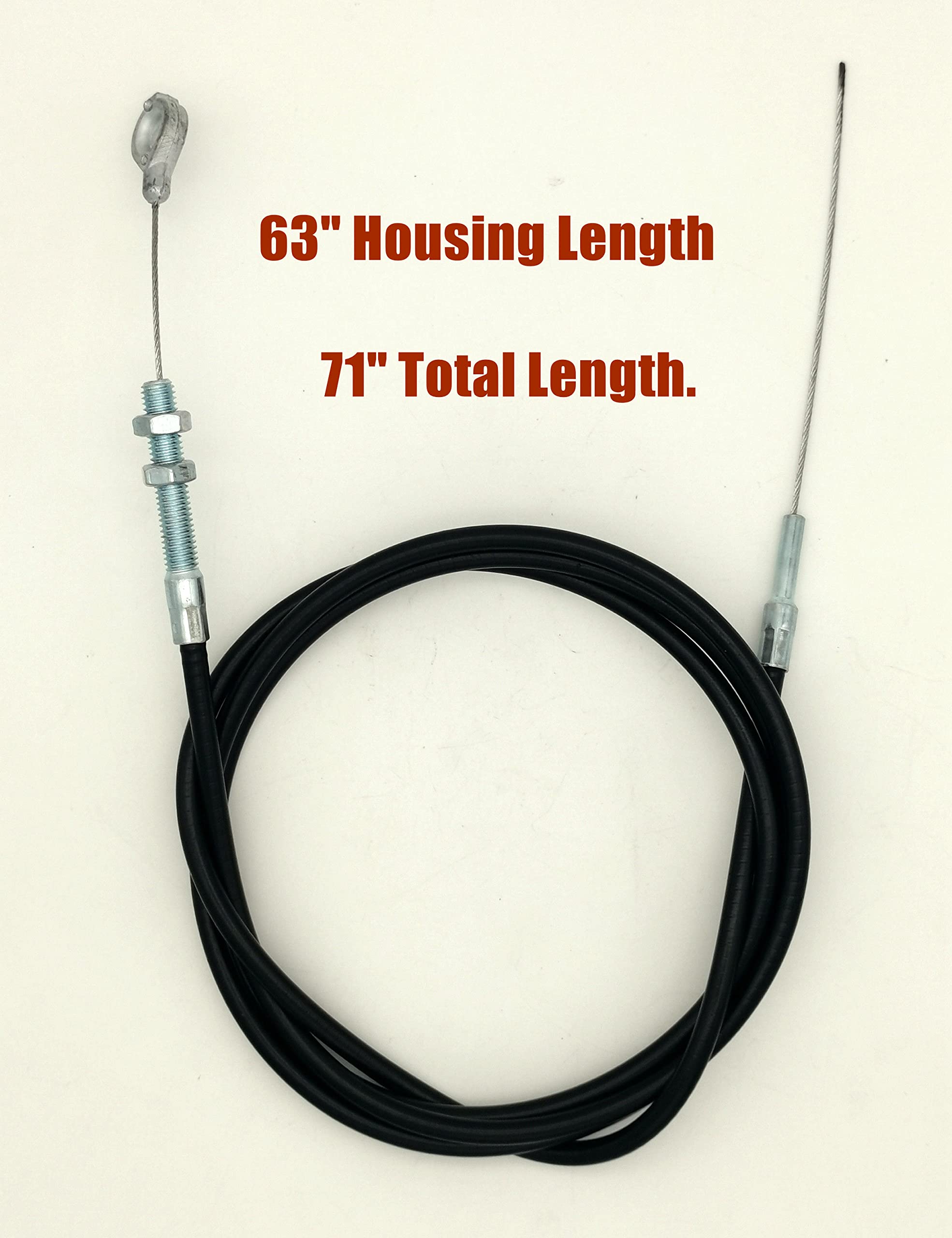 Yamakato 71 Inch Throttle Cable For Go Kart Predator 212 Cc Engine Gx160 Gx200 196Cc 5.5Hp 6.5Hp Manco 8252-1390 Asw Go Cart Accelerator