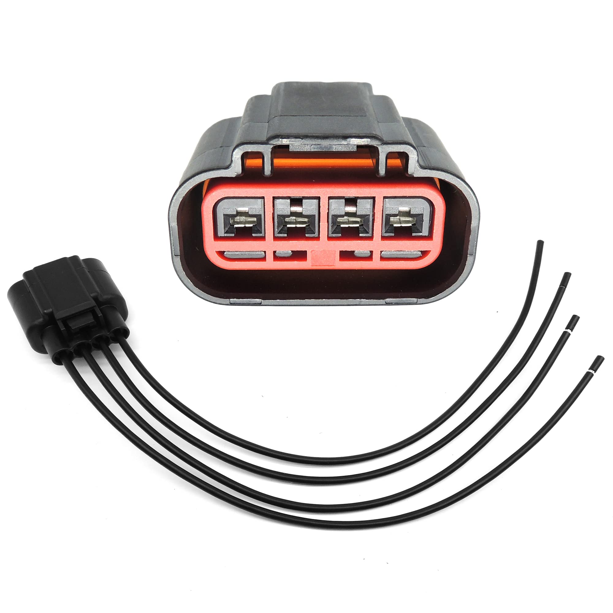 Hisport Wpt688 Wpt 688 Hvac Blower Motor Resistor Connector Wire Harness Pigtail S1763 14 Awg Compatible With Ford F-150 2009-2014