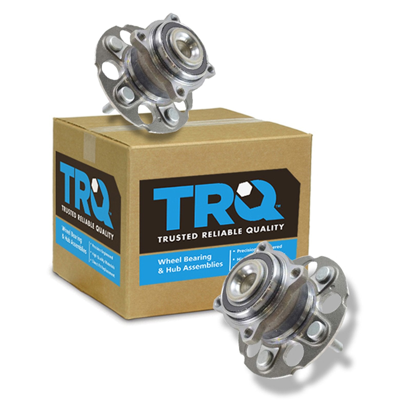 Trq Rear Wheel Hub Bearings Assembly Set Compatible With 2010-2011 Honda Accord Crosstour 2007-2011 Cr-V 2012-2015 Crosstour