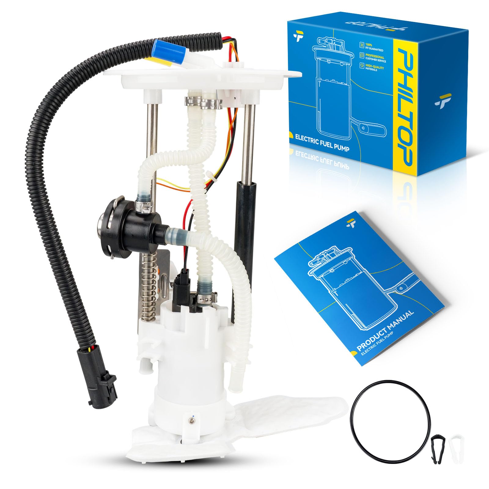 PHILTOP E2361M Fuel Pump for 2003-2004 Expedition 4.6L, FG0862, M2425962, P76023M, PFS-1015, PFS-454, RE0877S SP2361M, Electric 