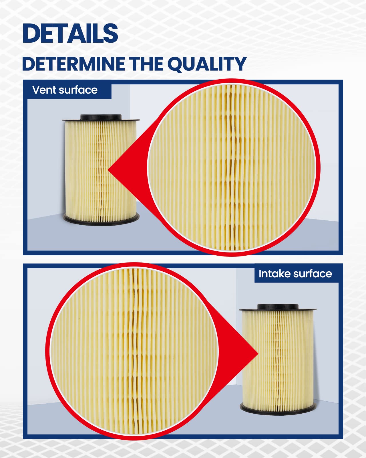 Kax Engine Air Filter, Ca11114 Replacement For Focus 2012-2018 Escape 2013-2019 Mkc 2015-2019 Transit Connect 2014-2016 Replce#F
