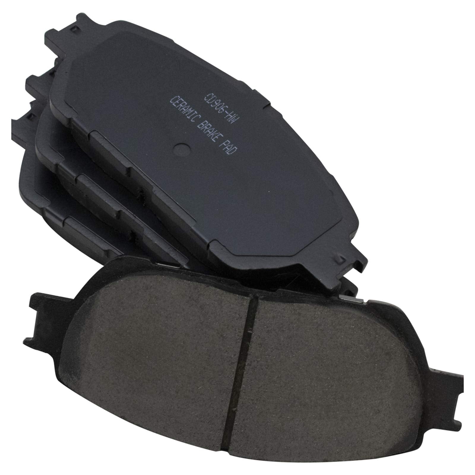 Trq Front Brake Pad & Rotor Kit Brake Pads Brake Rotor Ceramic Compatible With 2005-2015 Toyota Tacoma