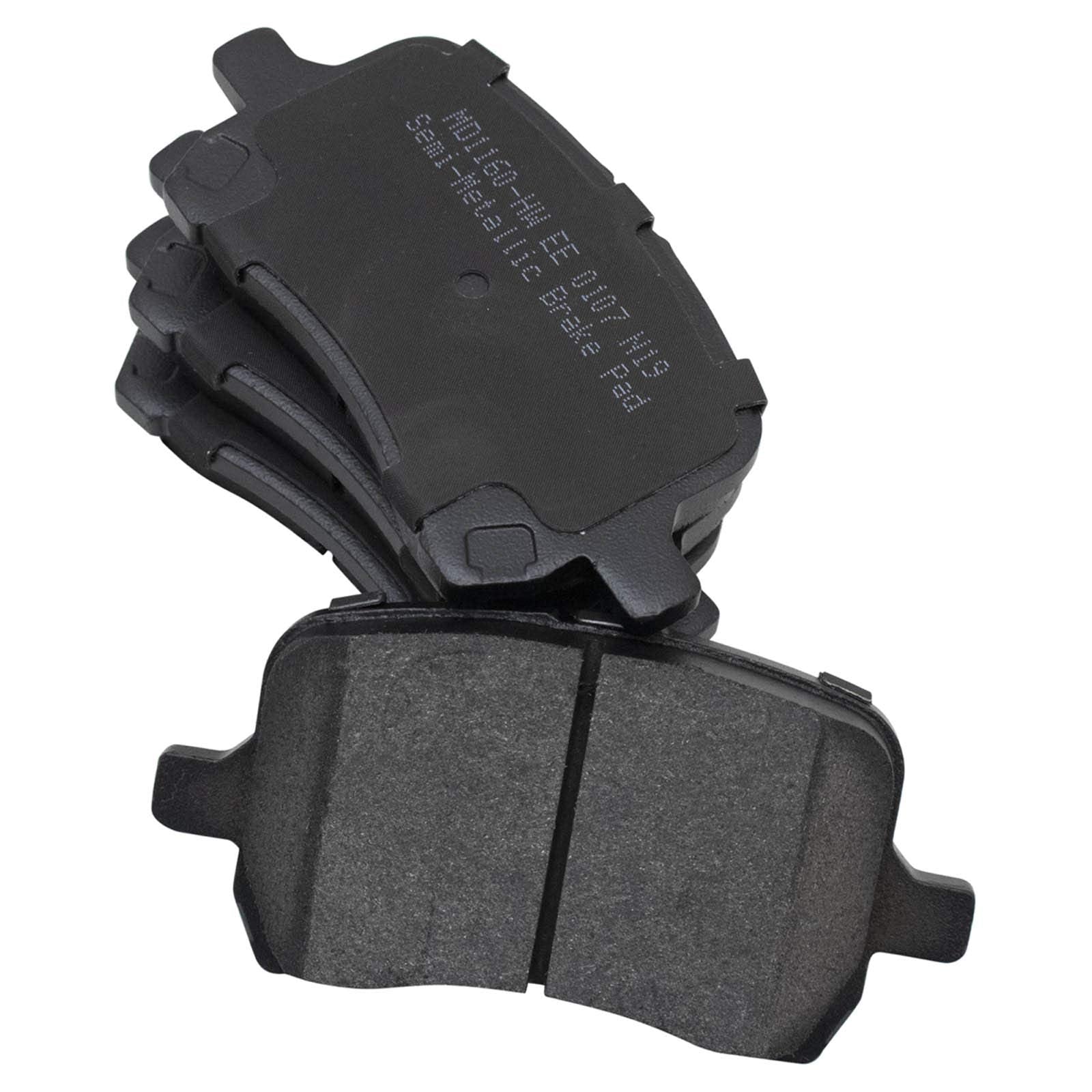 Trq Front Brake Pad & Rotor Kit Brake Pads Brake Rotor Semi-Metallic Compatible With 2006-2011 Chevrolet Hhr