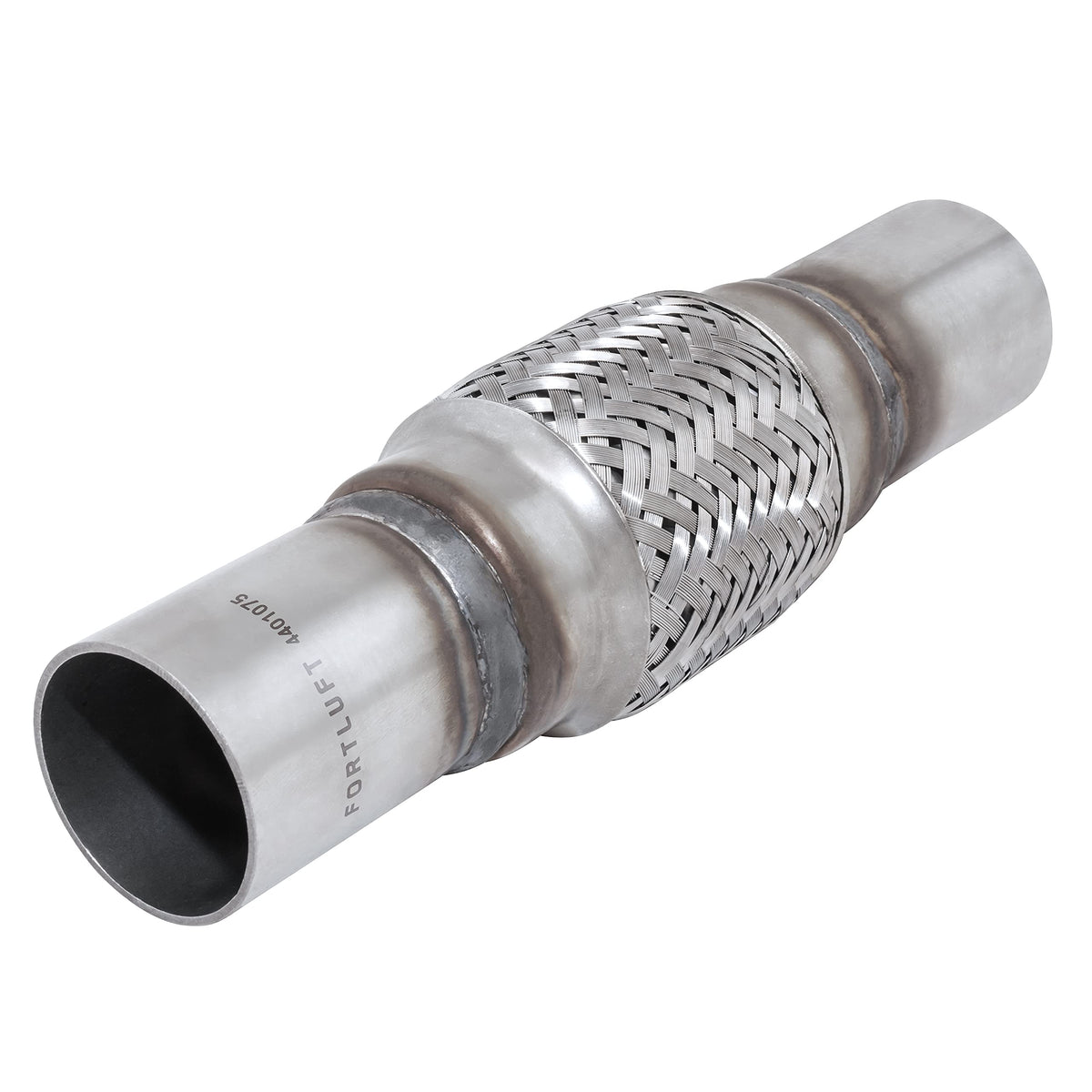 Fortluft Exhaust Flex Pipe (Exhaust Flex Connector With Extension Pipes, 1.50''X4.00''X8.00''/38X102X203Mm)