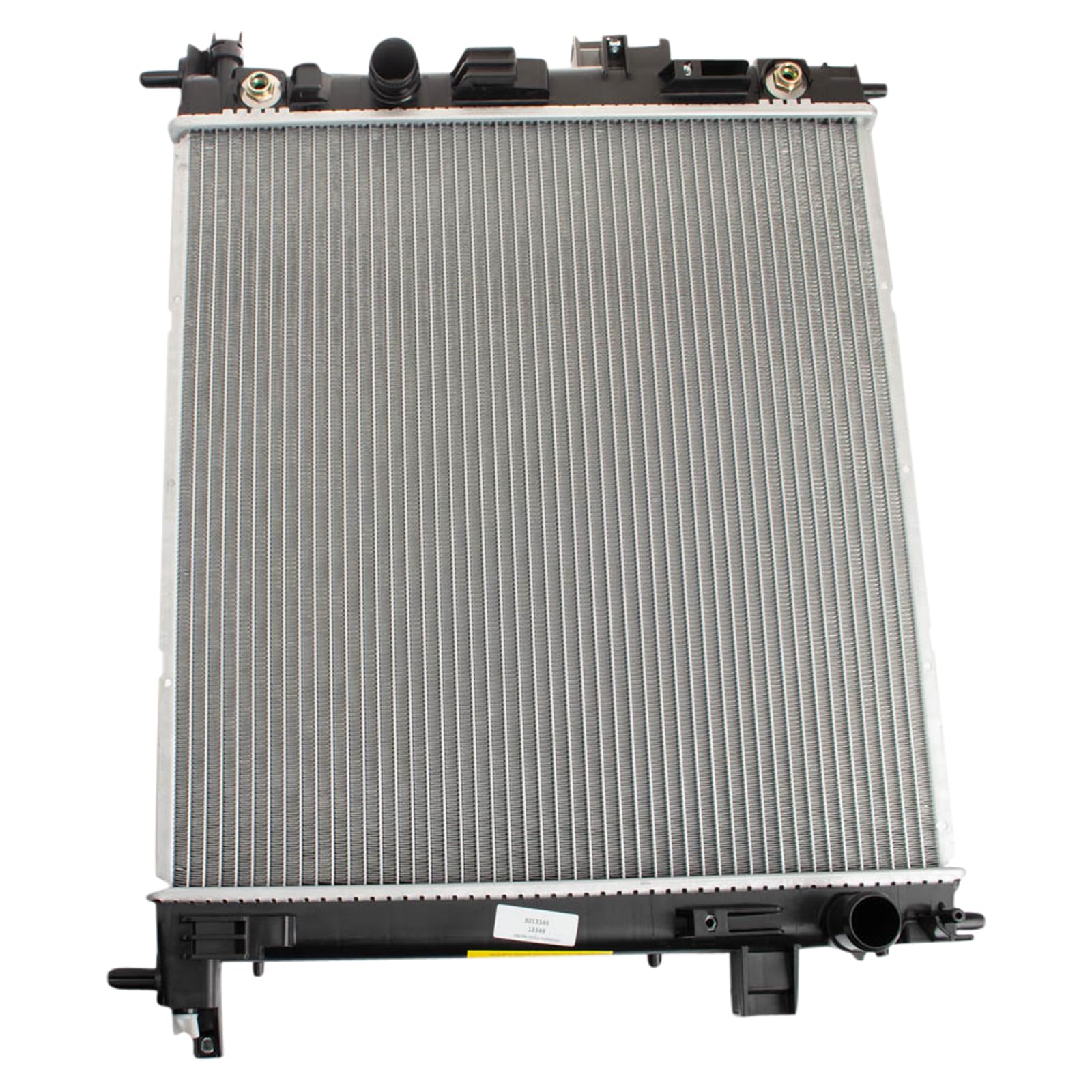 Trq Radiator Assembly Aluminum Core Compatible With 13-16 Cadillac Ats 14-15 Cts Cu13349 Cu13350