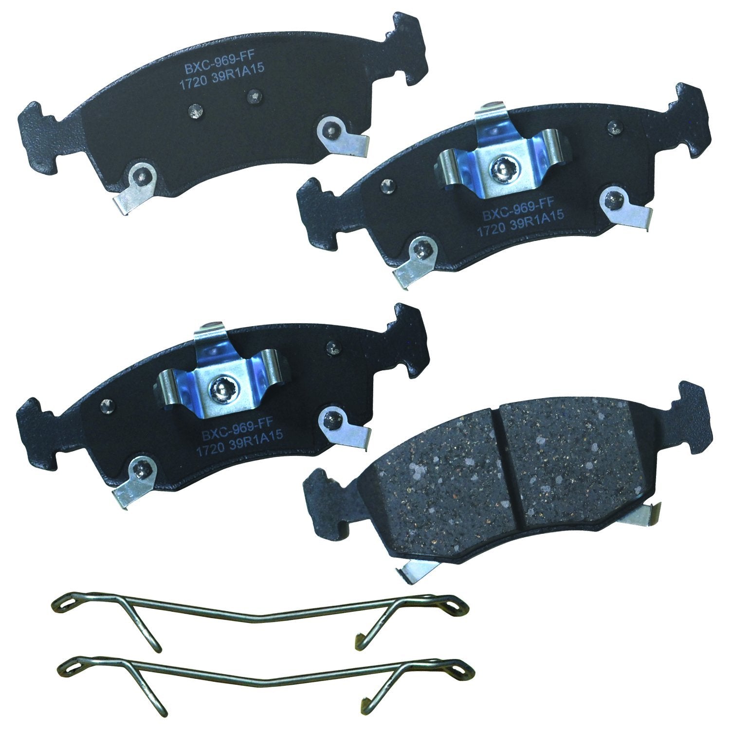 Bendix Premium Sbc1720 Ceramic Front Brake Pads For Fiat 500 2019-2013
