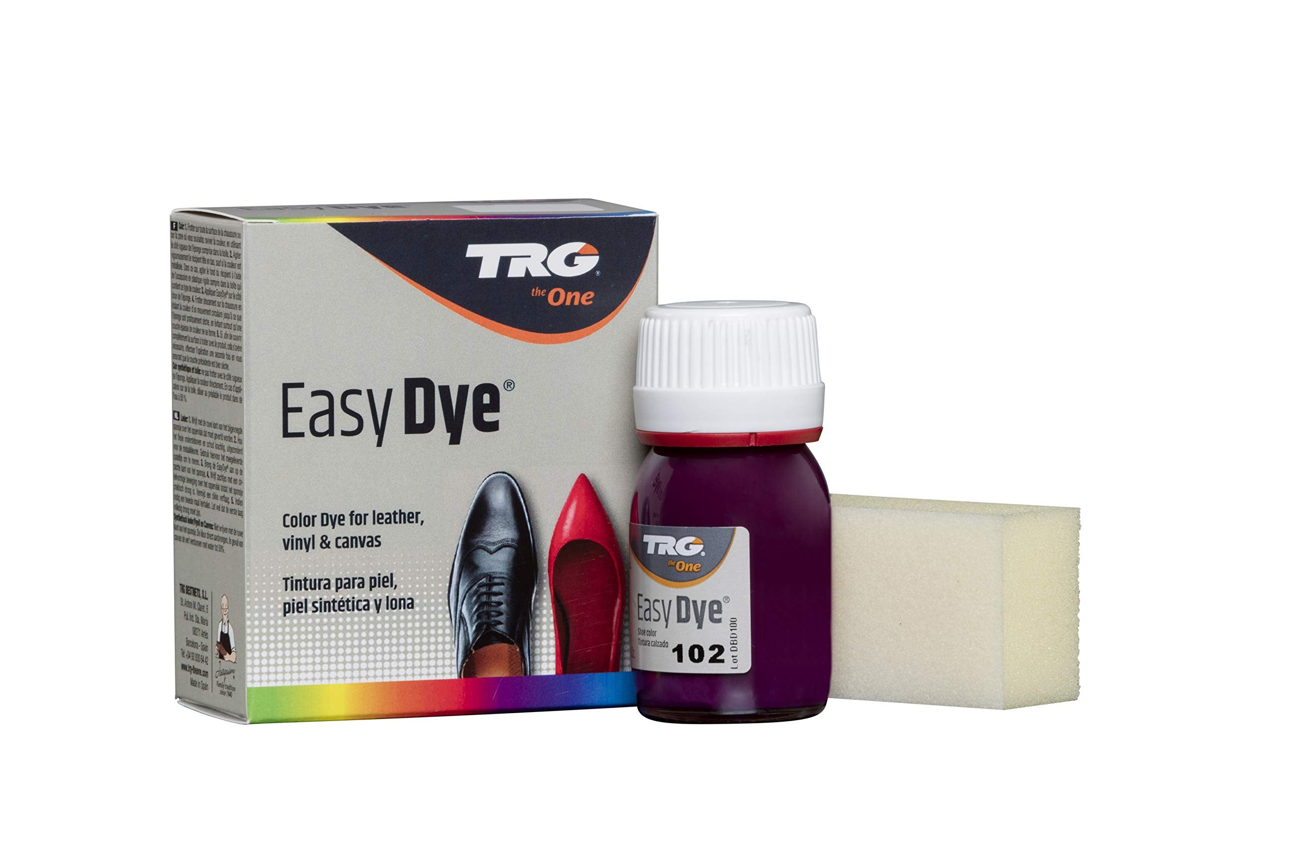 Trg Easy Dye For Leather And Canvas Shoes And Accessories (102 - Dark Lilac)