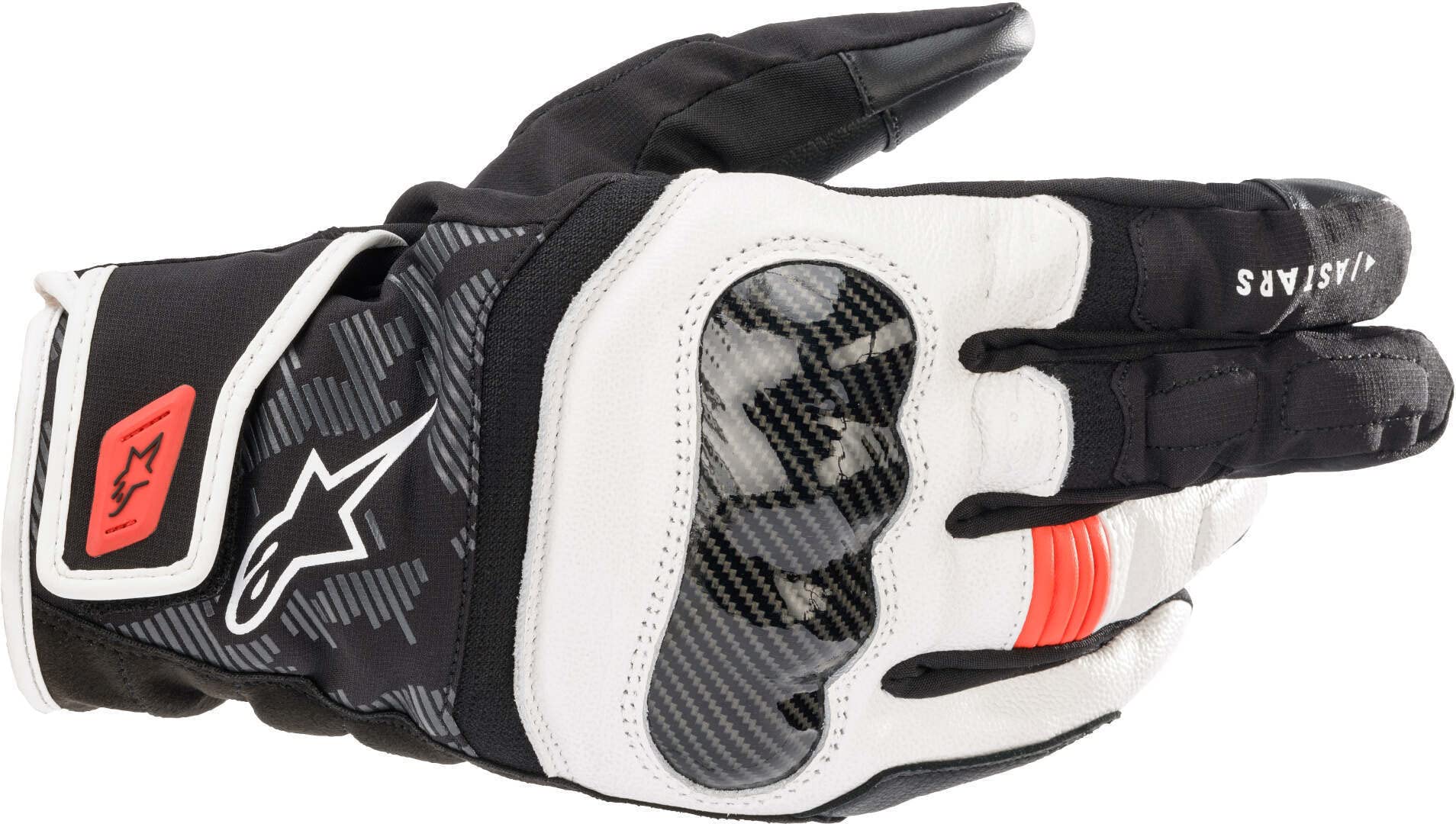 Alpinestars SMX Z Drystar Gloves (MEDIUM) (BLACK/WHITE/RED)