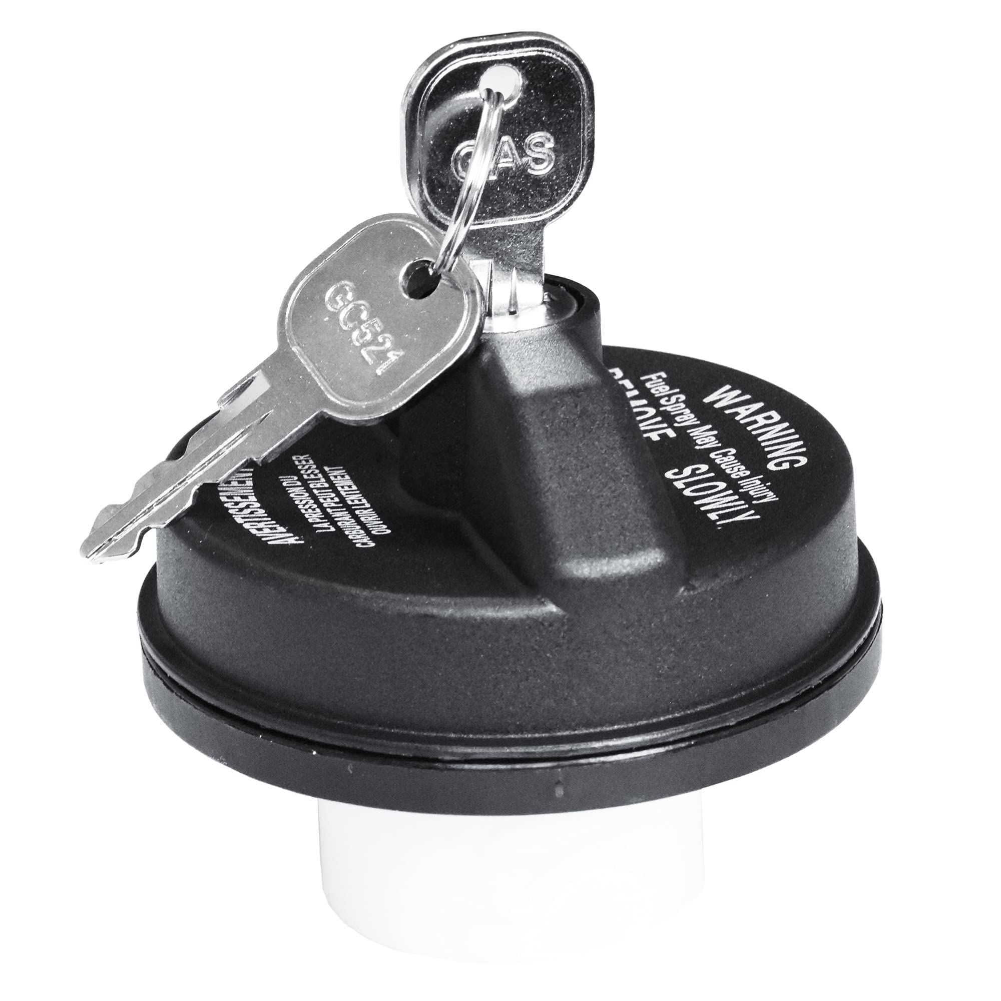Locking Gas Cap, Lock Fuel Tank Cap,Compatible With Chrysler Dodge Jeep Ram Challenger Grand Caravan Ram 1500, Cherokee Wrangler Tj Lj Jk Jku Jl Jlu Jt,Replace# 05278655Ab, 05278655Ab, 5278655Ab